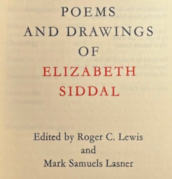 Poems and Drawings of Elizabeth Siddal