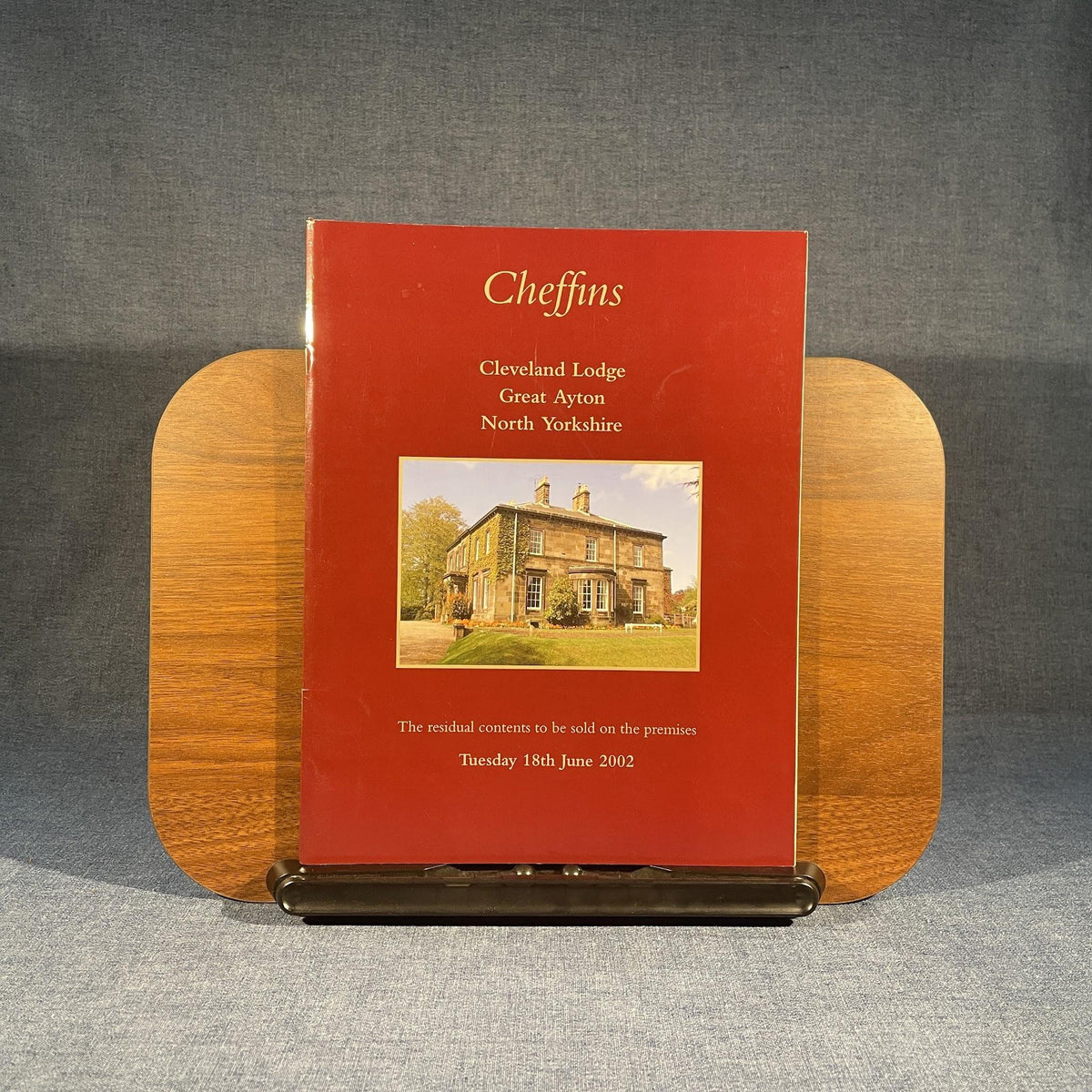 Cleveland Lodge, Great Ayton, North Yorkshire: The Residual Contents to be Sold on the Premises (Tuesday 18th June 2002)