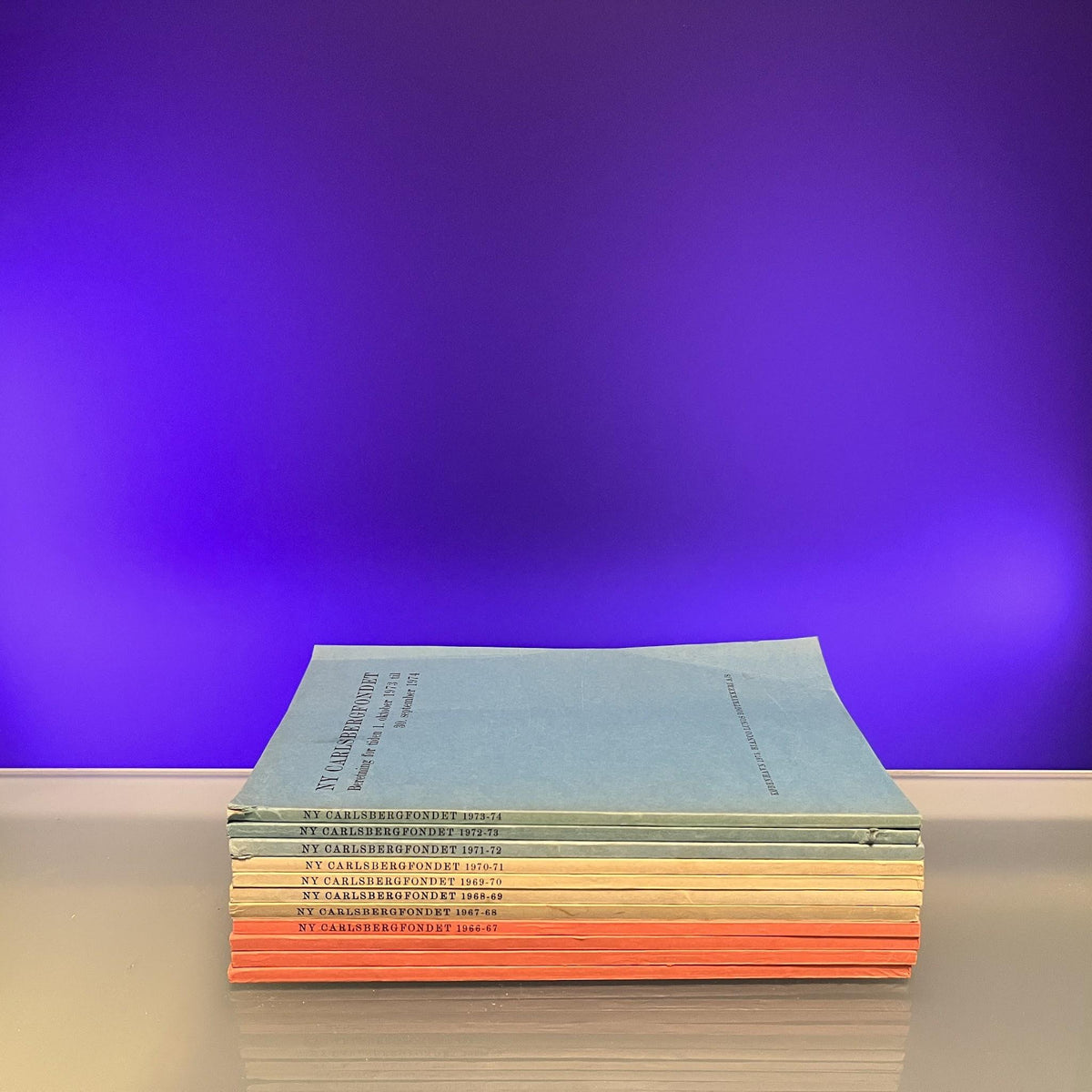 Ny Carlsbergfondet : 11 Issues from October 1963 to September 1974