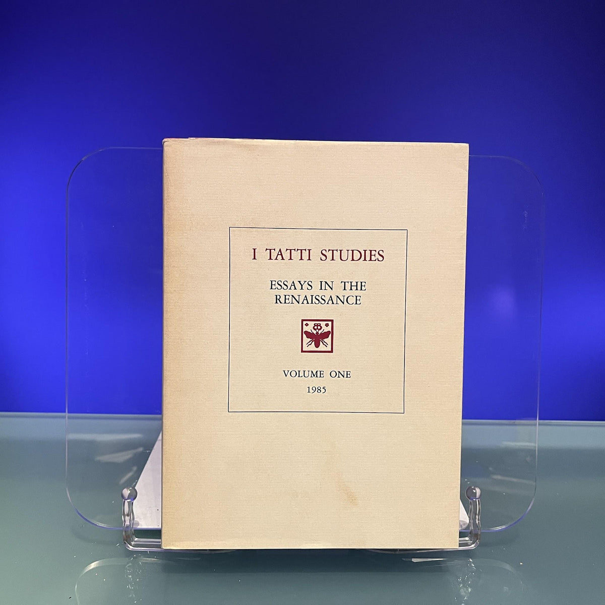 I Tatti Studies : Essays in the Renaissance : Volume 1