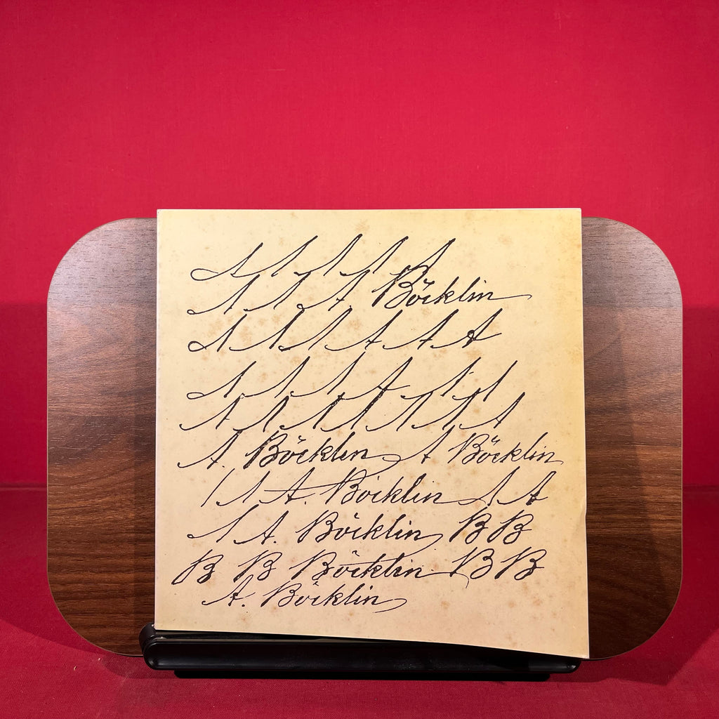 2 Vols : Arnold Bocklin 1827-1901, exh. cat. Mathildenhohe, Darmstadt, Germany, 1977 No 1 and 2, two volumes