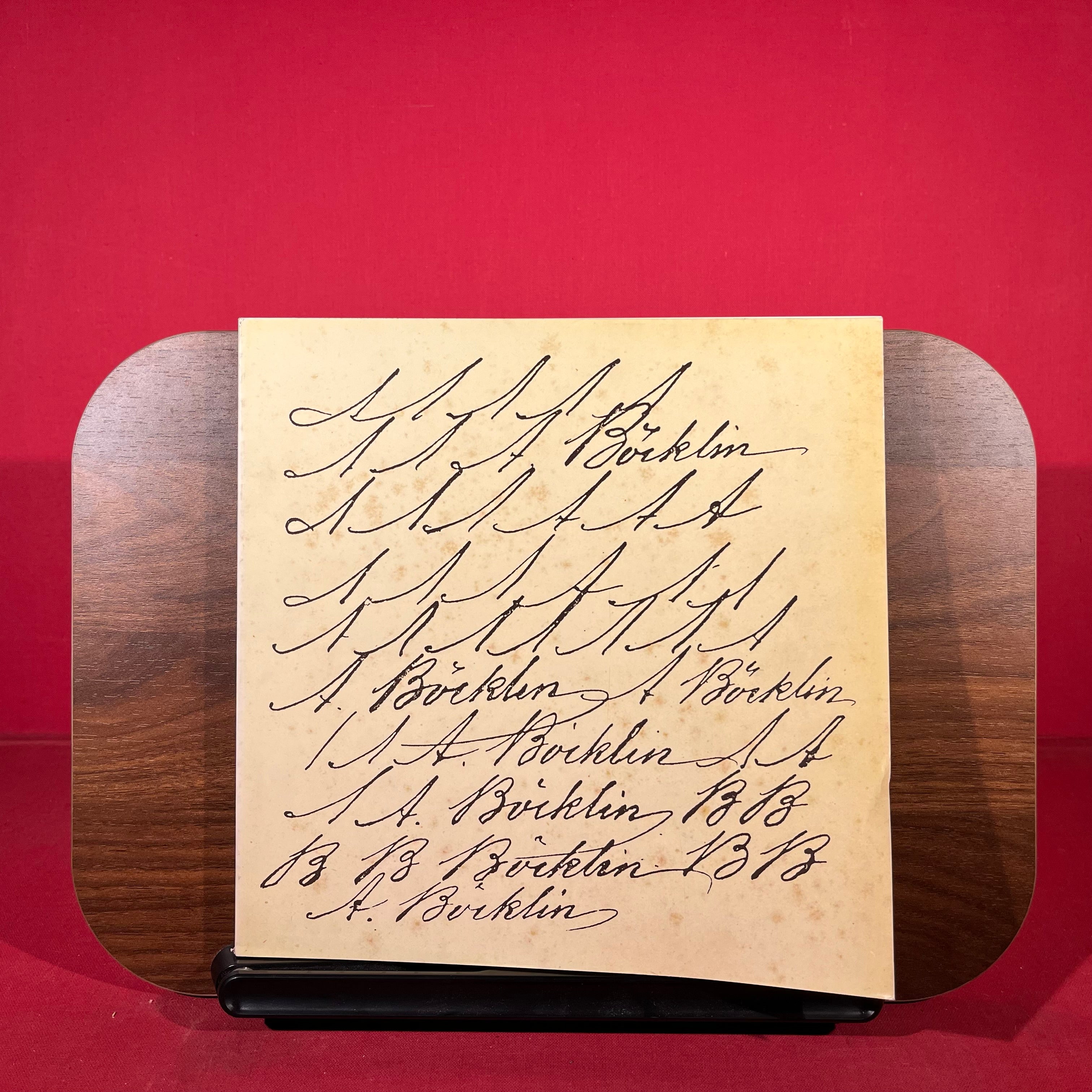 2 Vols : Arnold Bocklin 1827-1901, exh. cat. Mathildenhohe, Darmstadt, Germany, 1977 No 1 and 2, two volumes