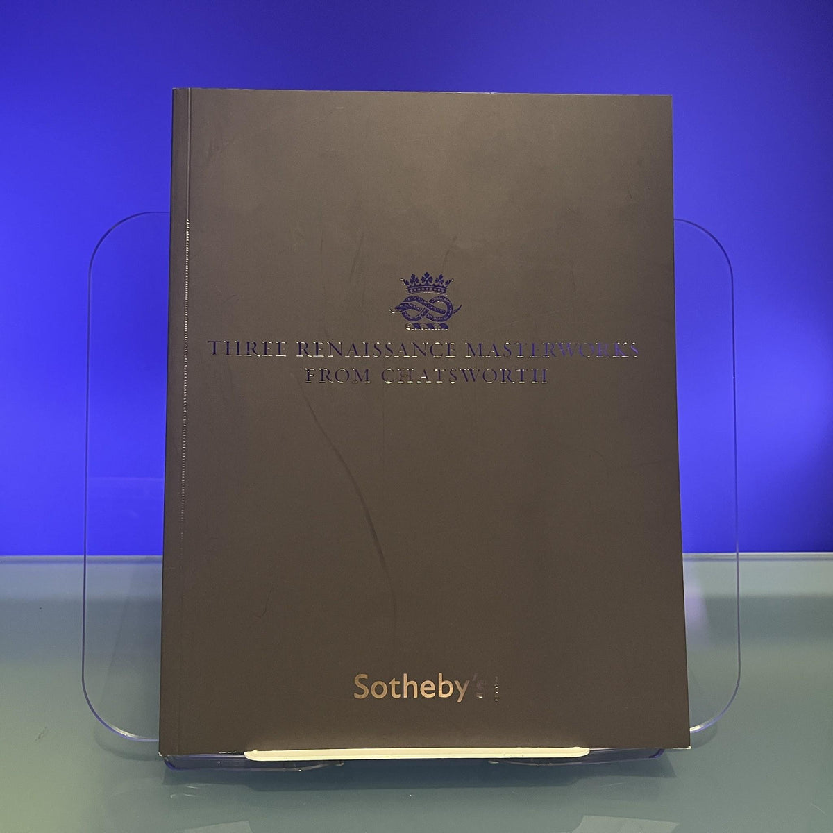 The Renaissance Masterworks from Chatsworth [Auction Catalogue: Sotheby's, London, 2012]