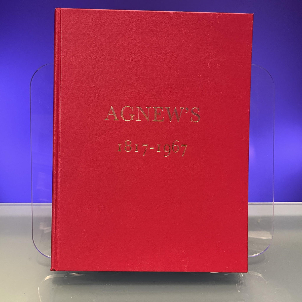 Agnew's 1817-1967