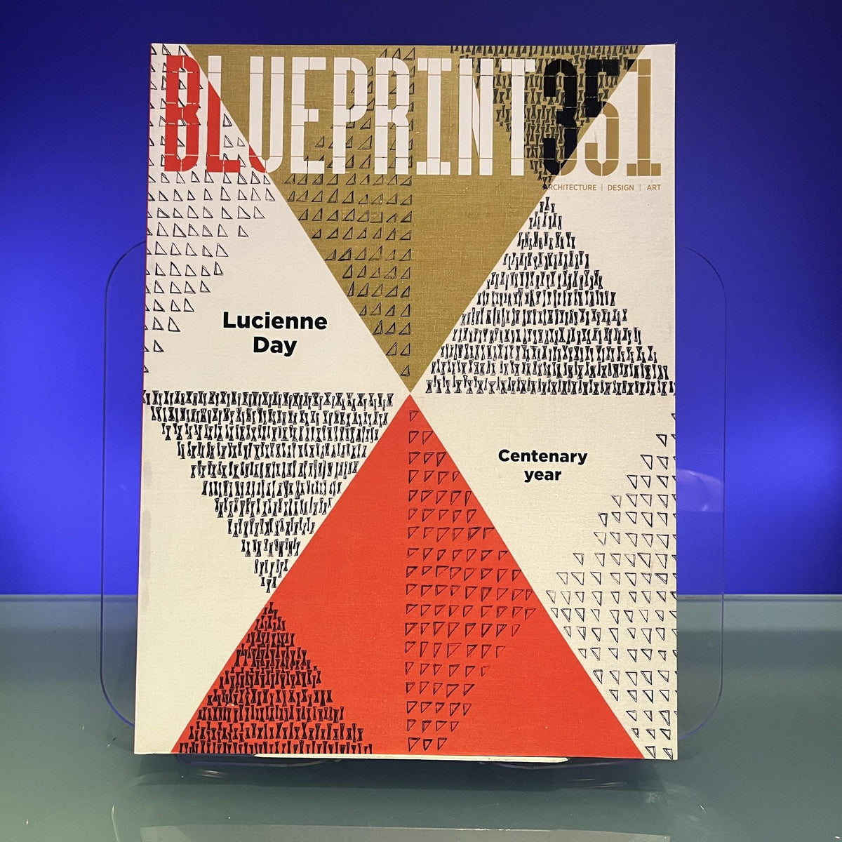 Blueprint Architecture Design Art Magazine Issue 351.