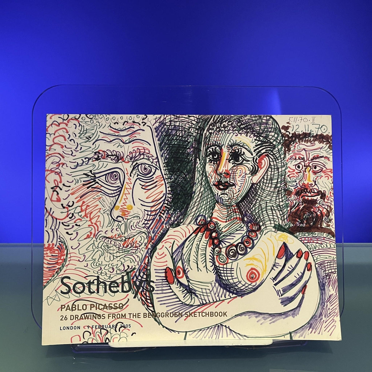 Pablo Picasso : 26 Drawings from the Berggruen Sketchbook [Auction Catalogue: Sotheby's. London, 2005]