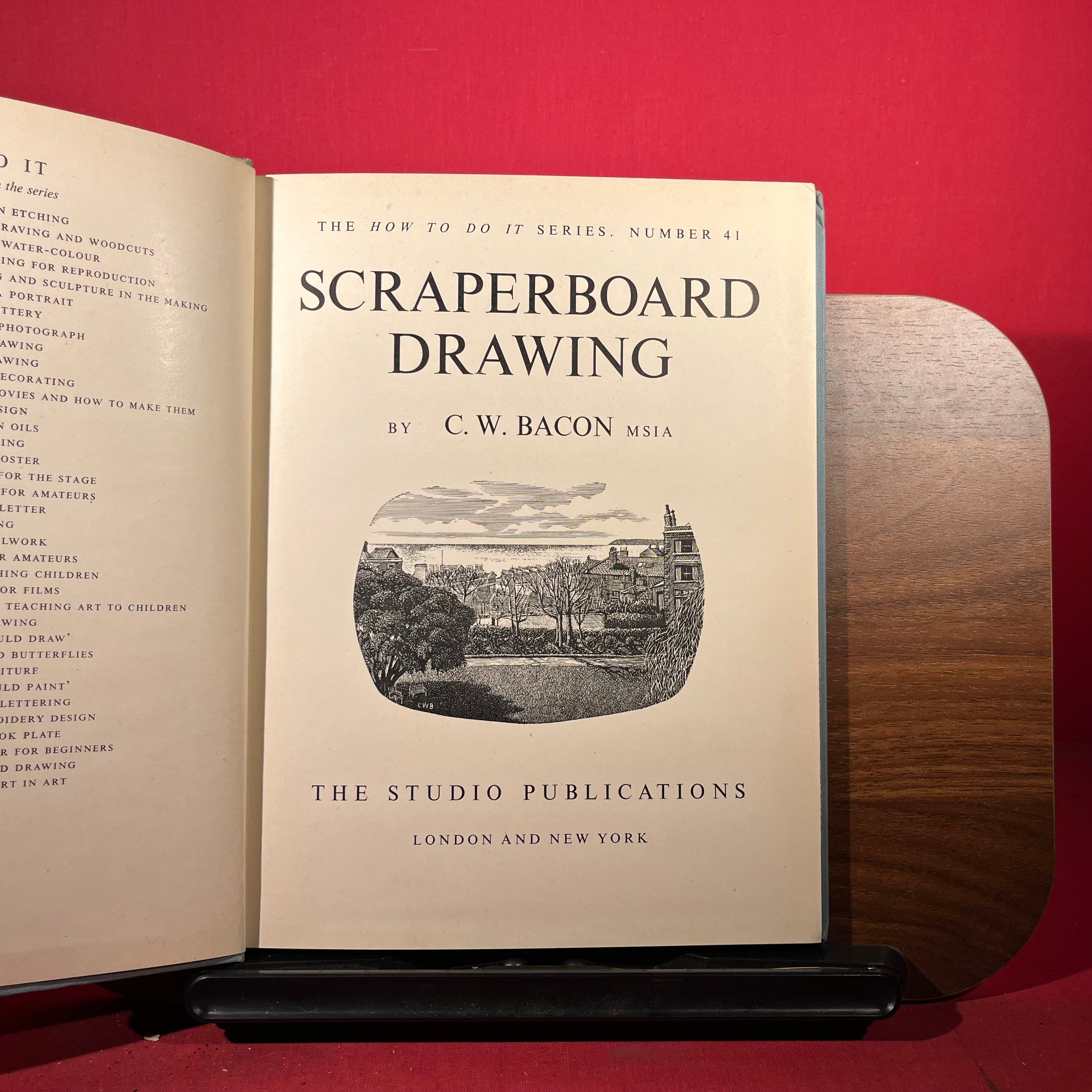 Scraper Board Drawing