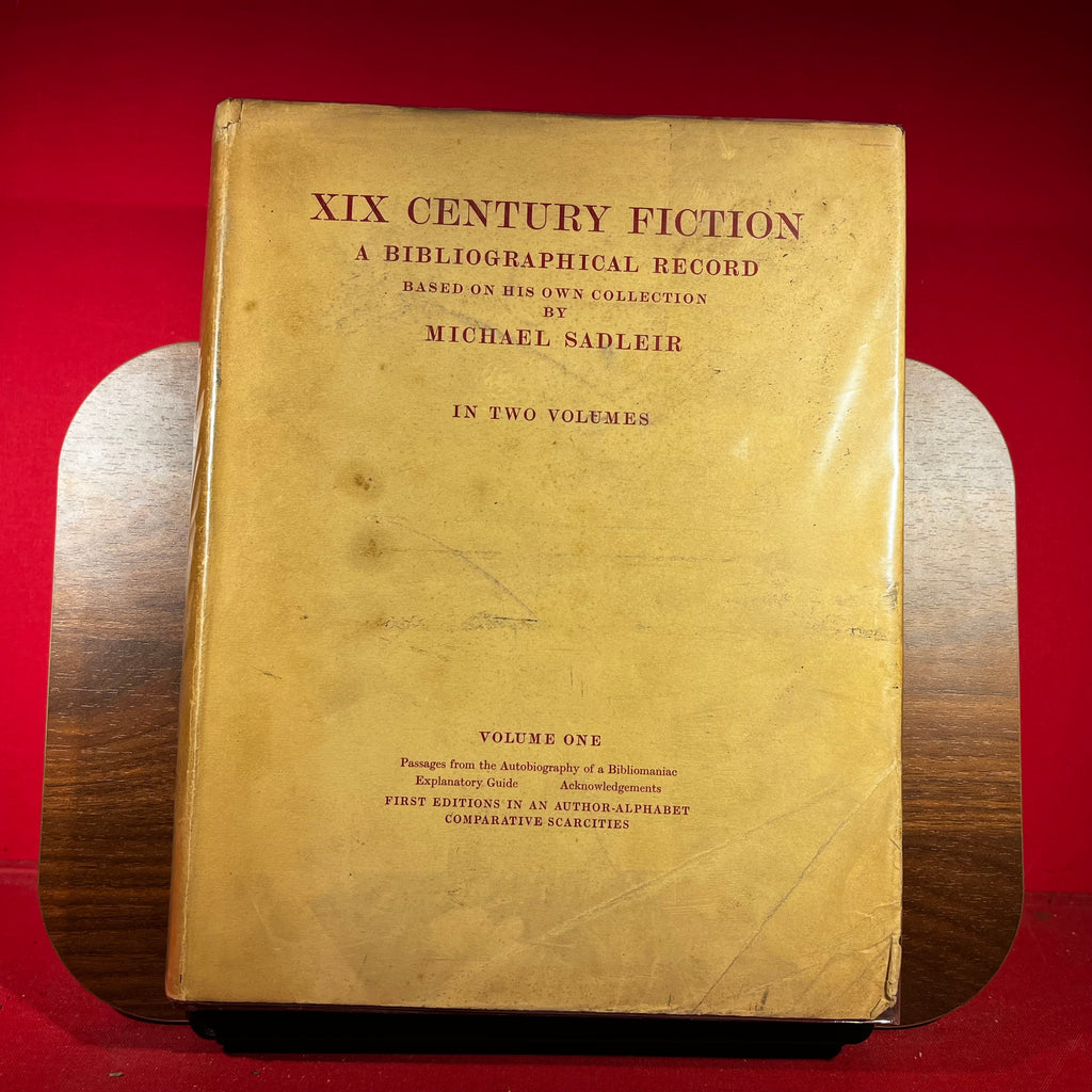 2 Vols : XIX Century Fiction : A Bibliographical Record Vol. I, II