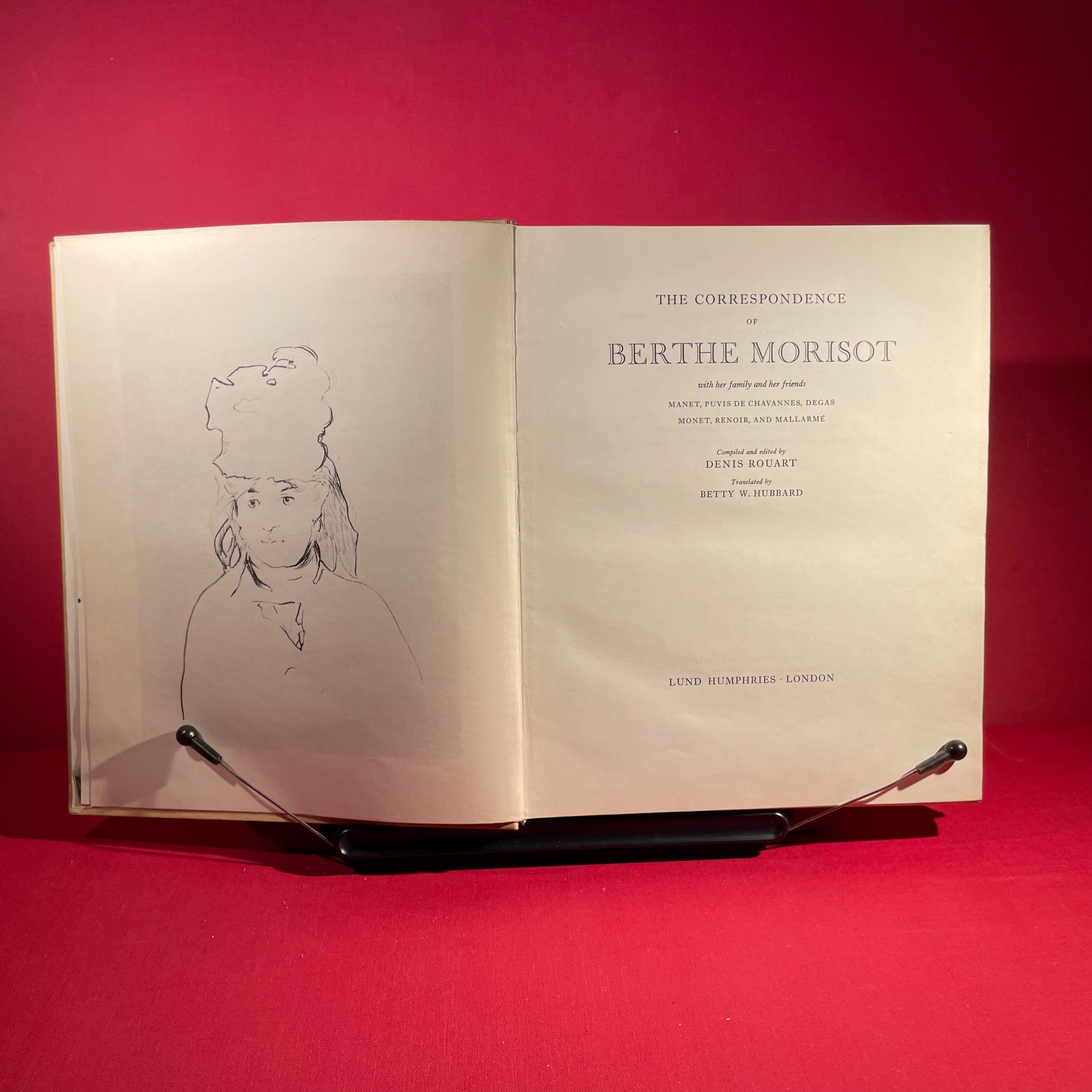 The Correspondence of Berthe Morisot : with her family and friends : Manet, Puvis De Chavannes, Degas, Monet, Renoir, and Mallarme.