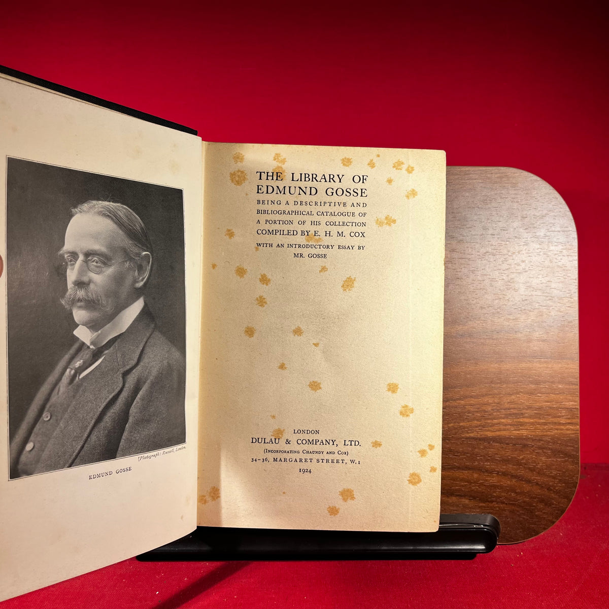 The Library of Edmund Gosse