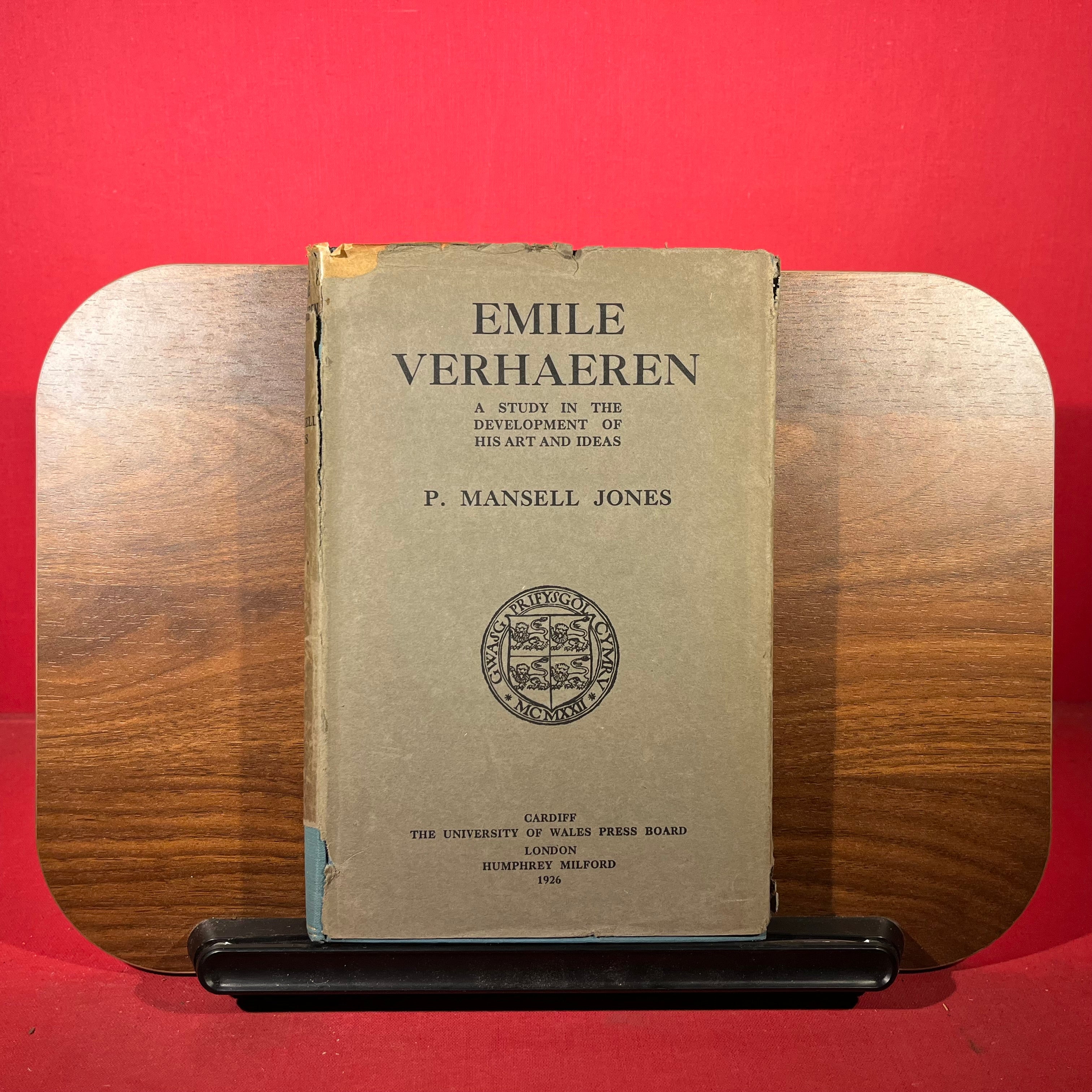 Emile Verhaeren : A Study In The Development Of His Art And Idea