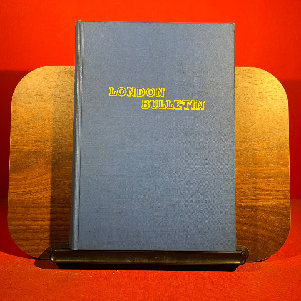 2 Vols : London Bulletin : Volume I: No. 1-9 (1938-1939), Volume II: No. 10-20 (1939-1940)