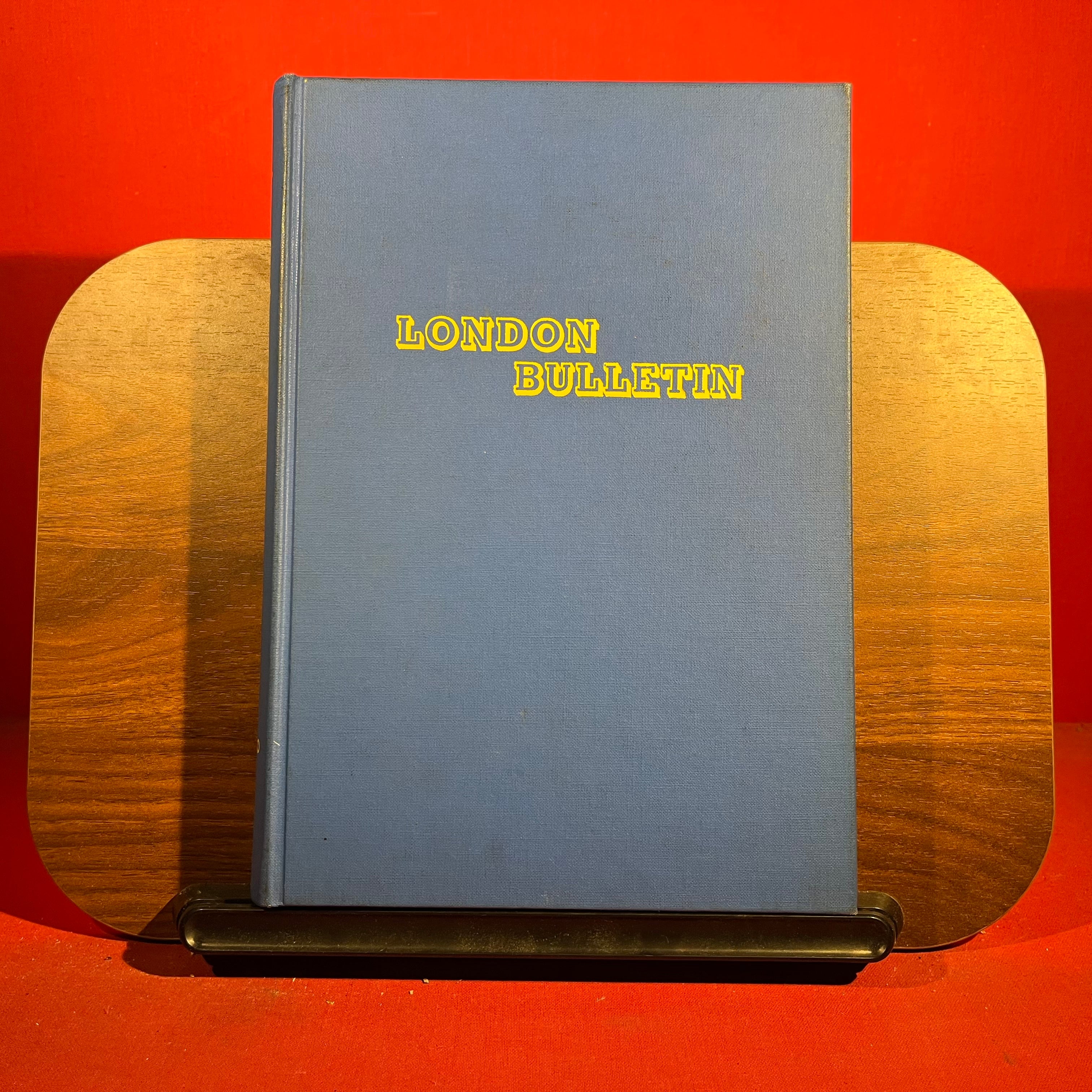 2 Vols : London Bulletin : Volume I: No. 1-9 (1938-1939), Volume II: No. 10-20 (1939-1940)