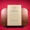 A Catalogue of the Compositions of Sergei Rachmaninov