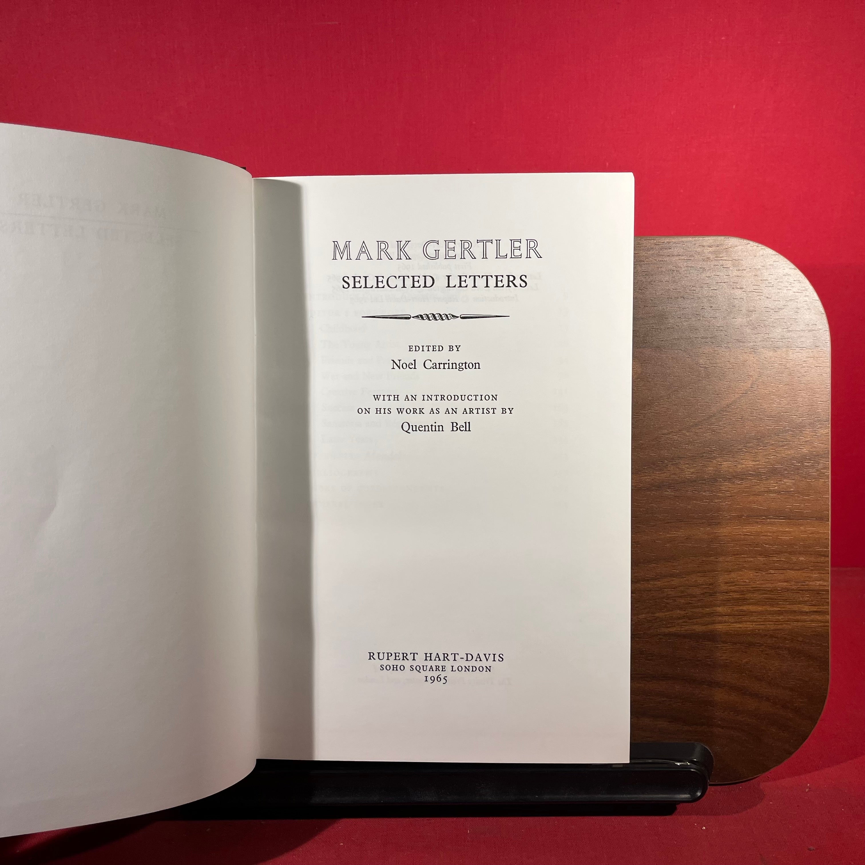 Mark Gertler : Selected Letters