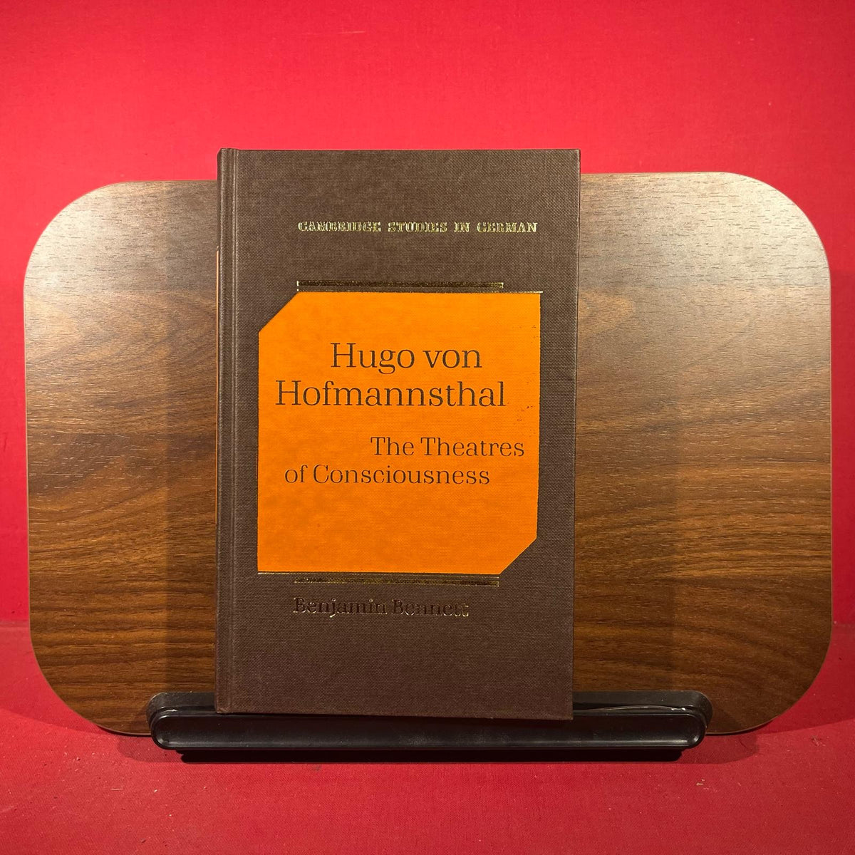 Hugo von Hofmannsthal: The Theaters of Consciousness (Cambridge Studies in German)