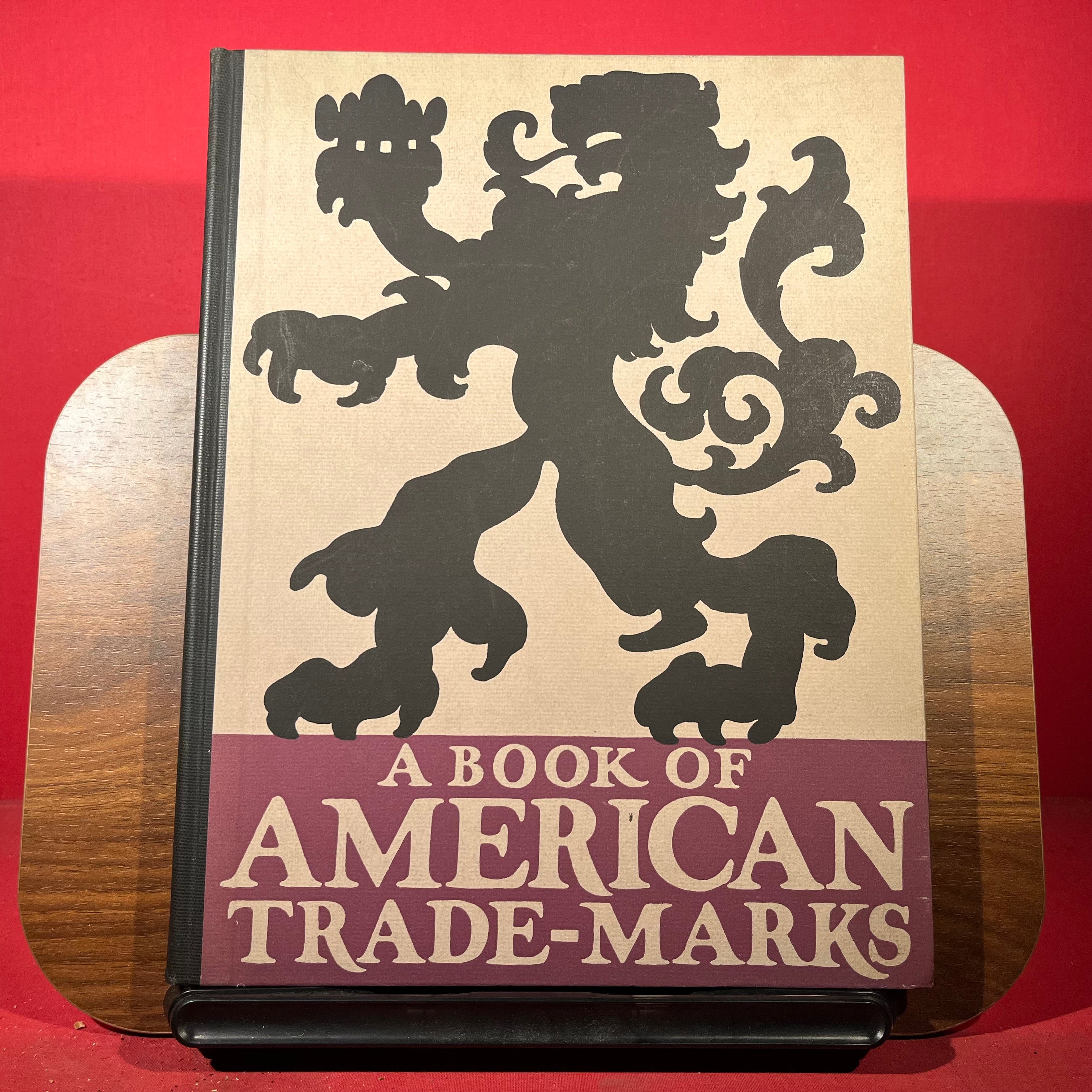 A Book Of American Trade-Marks & Devices, LIMITED EDITION No 876