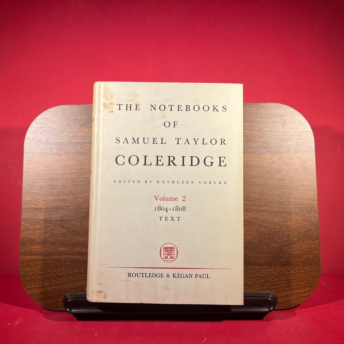 The Notebooks of Samuel Taylor Coleridge Vol. 1 (1794-1804) (Text & Notes), Vol. 2 (1804-1808) (Text & Notes)