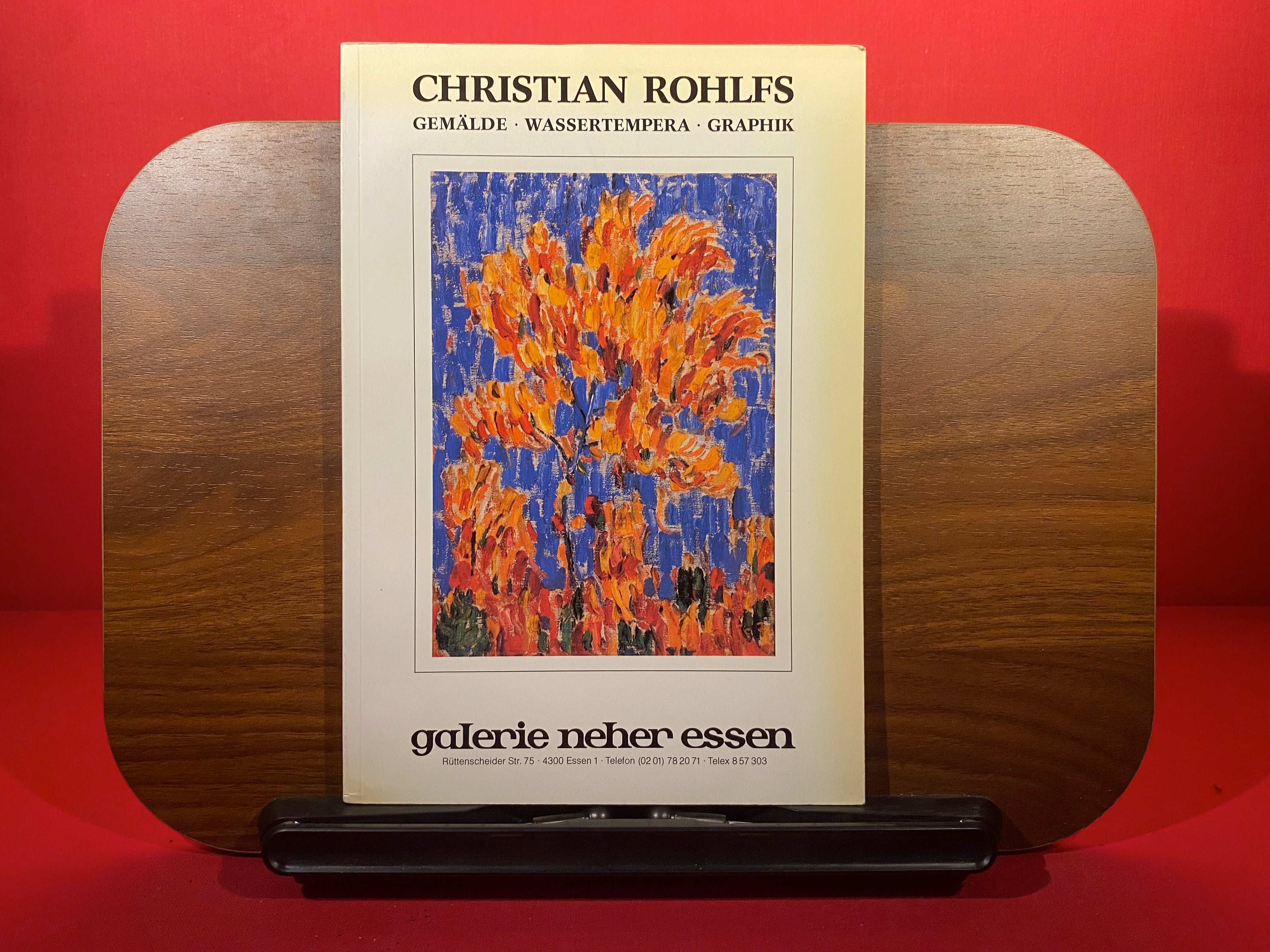 Christian Rohlfs: Gemalde, Wassertempera, Graphik : Galerie Neher Essen (German Edition)