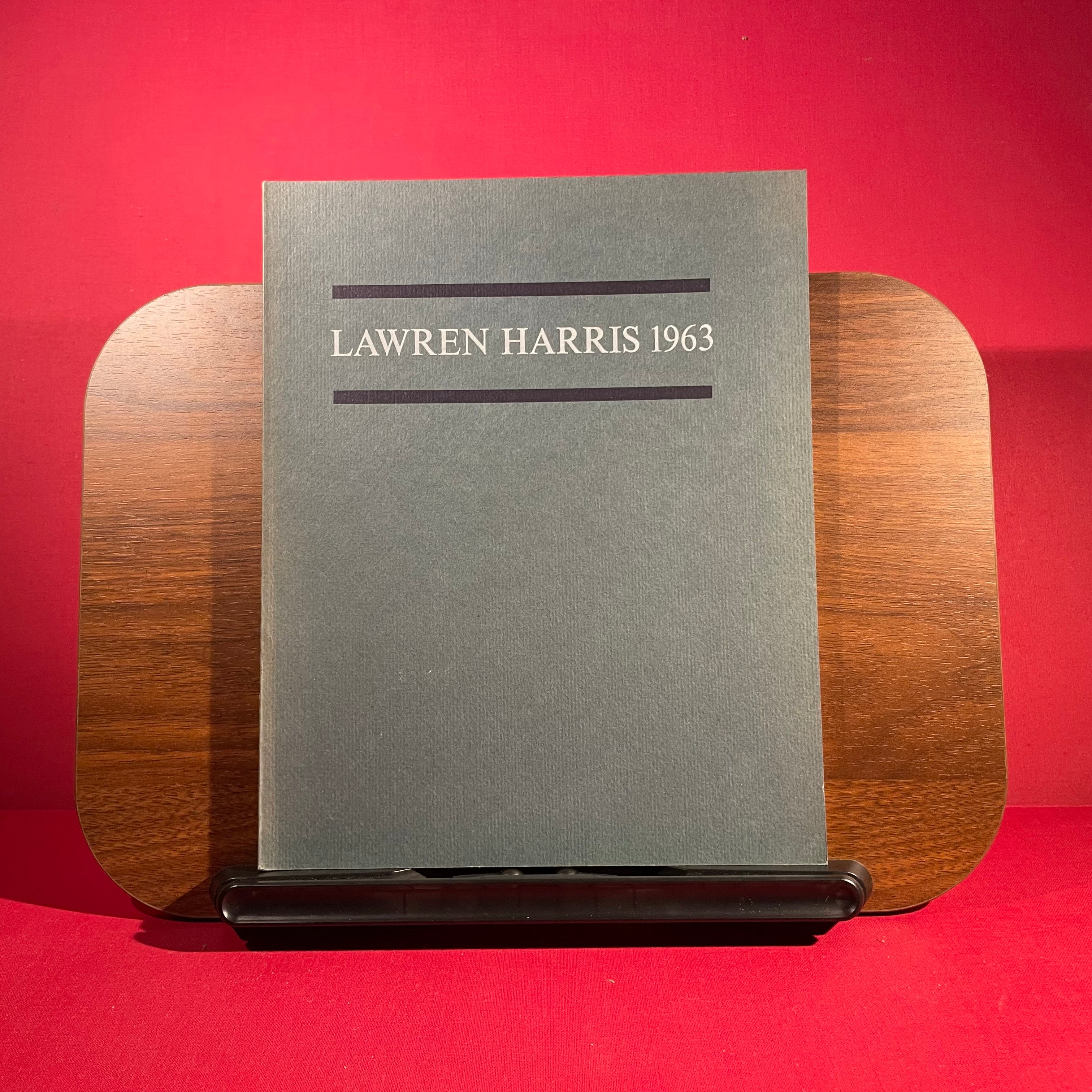 Lawren Harris : Retrospective Exhibition. 1963, National Gallery of Canada, Vancouver Art Gallery, 1963.