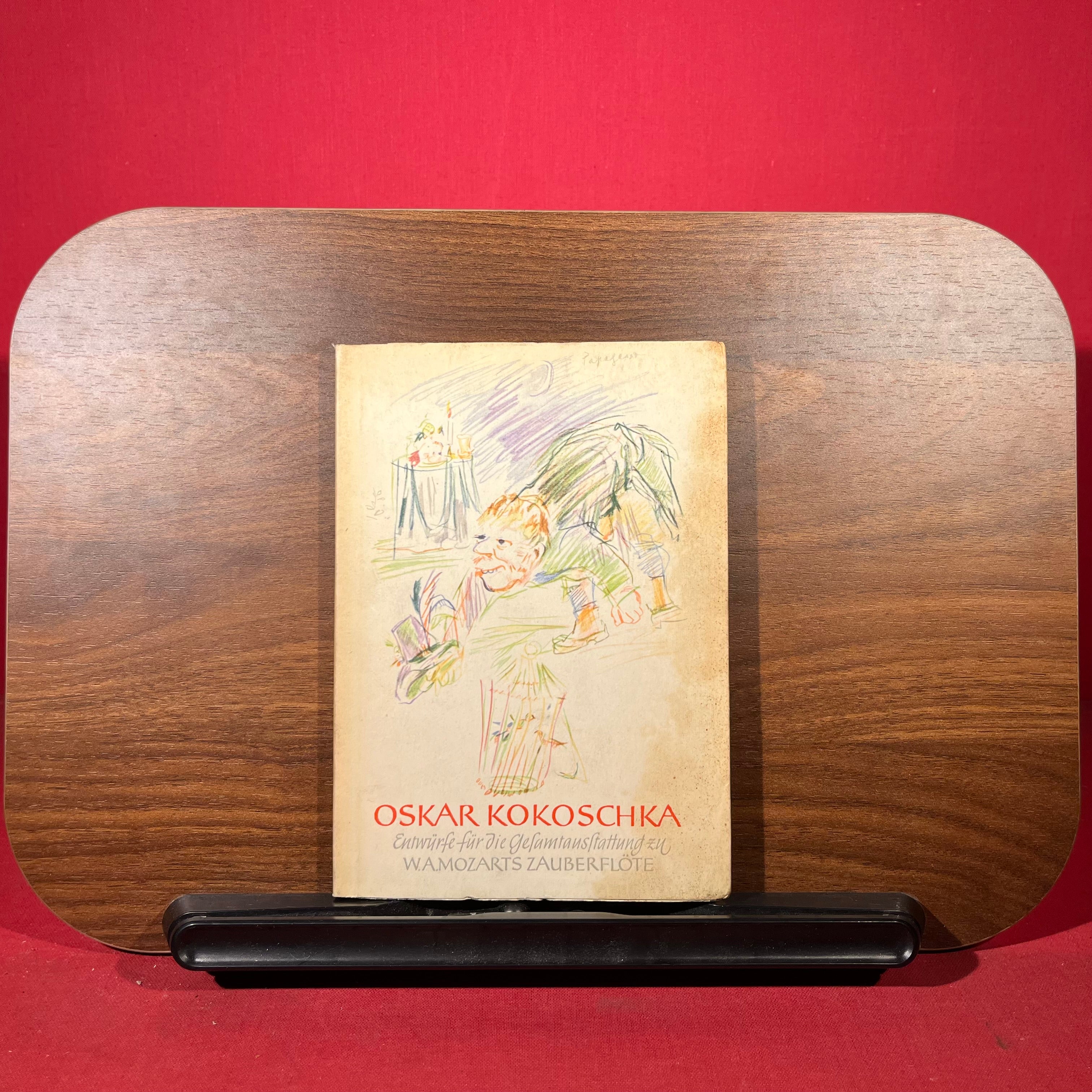 Oskar Kokoschka : Entwurfe fur die Gesamtausstattung zu W.A.Mozarts Zauberflote