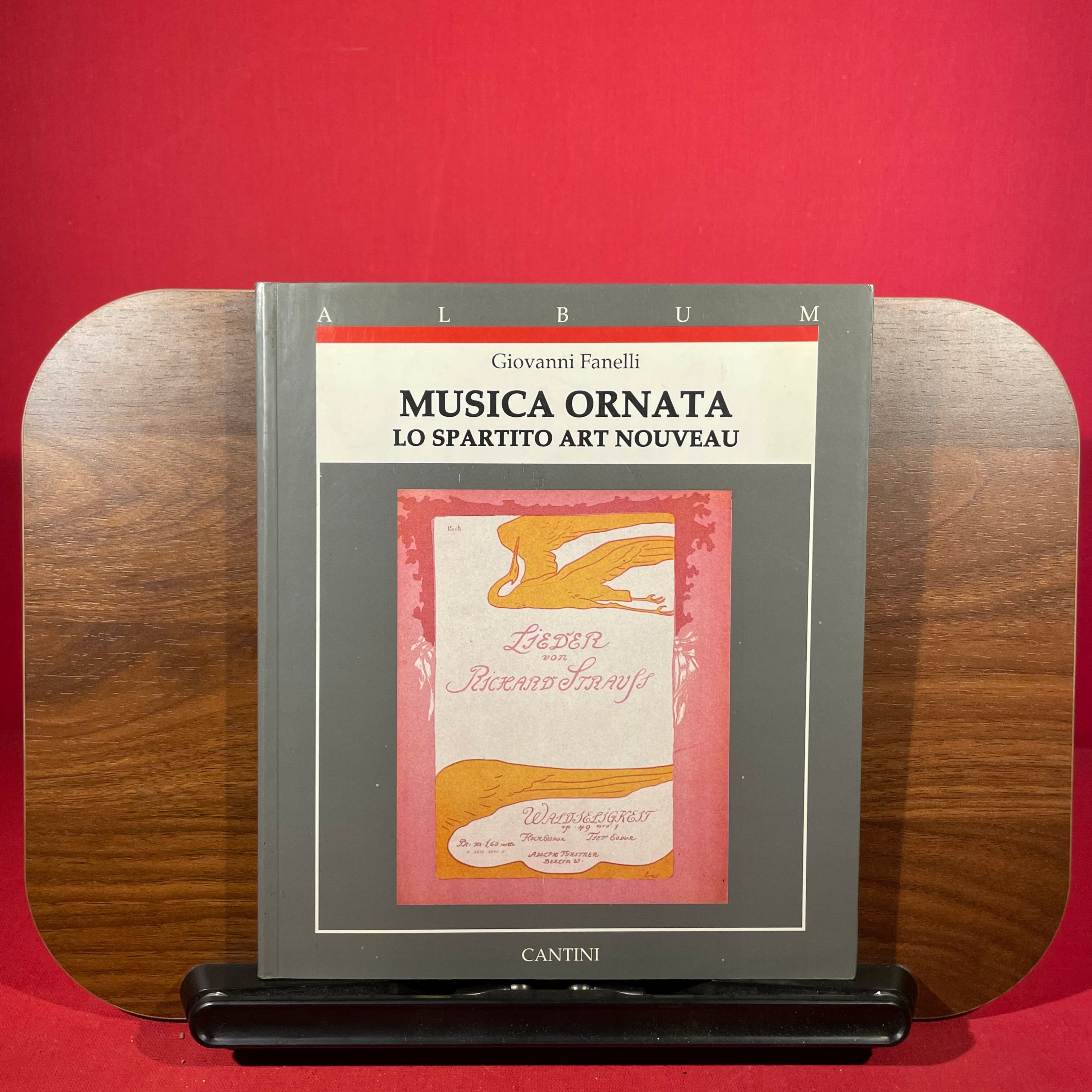 Musica ornata: Lo spartito art nouveau (Album Cantini) (Italian Edition)