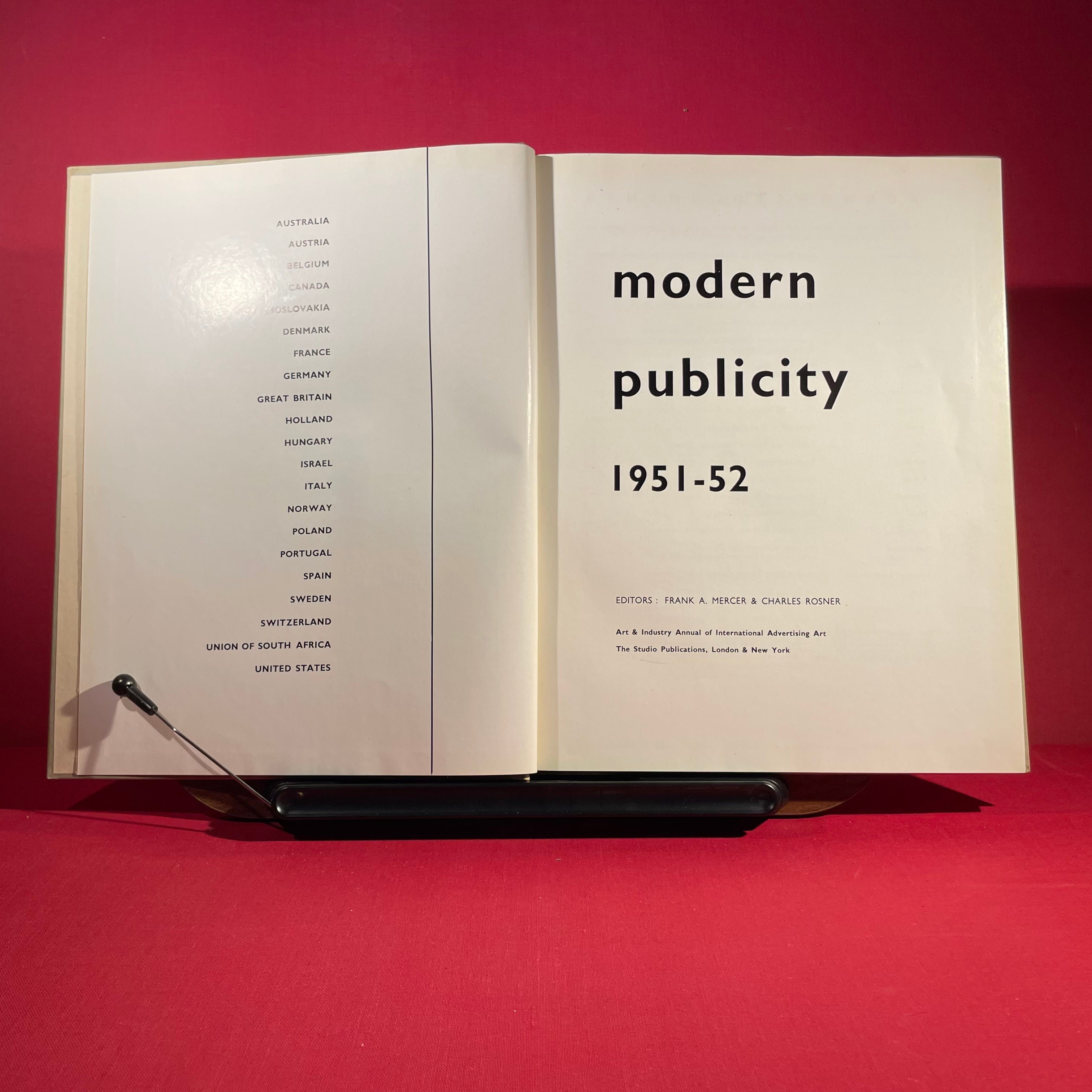 Modern Publicity 1951-52, vol. 21