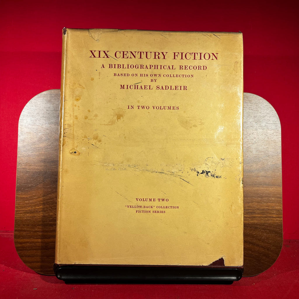 2 Vols : XIX Century Fiction : A Bibliographical Record Vol. I, II