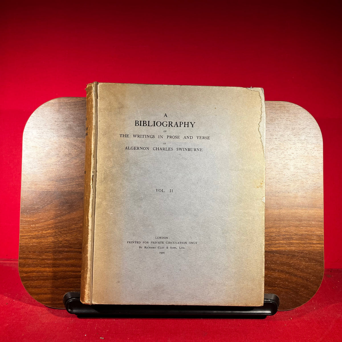 A Biography of the writings in prose and verse of George Meredith