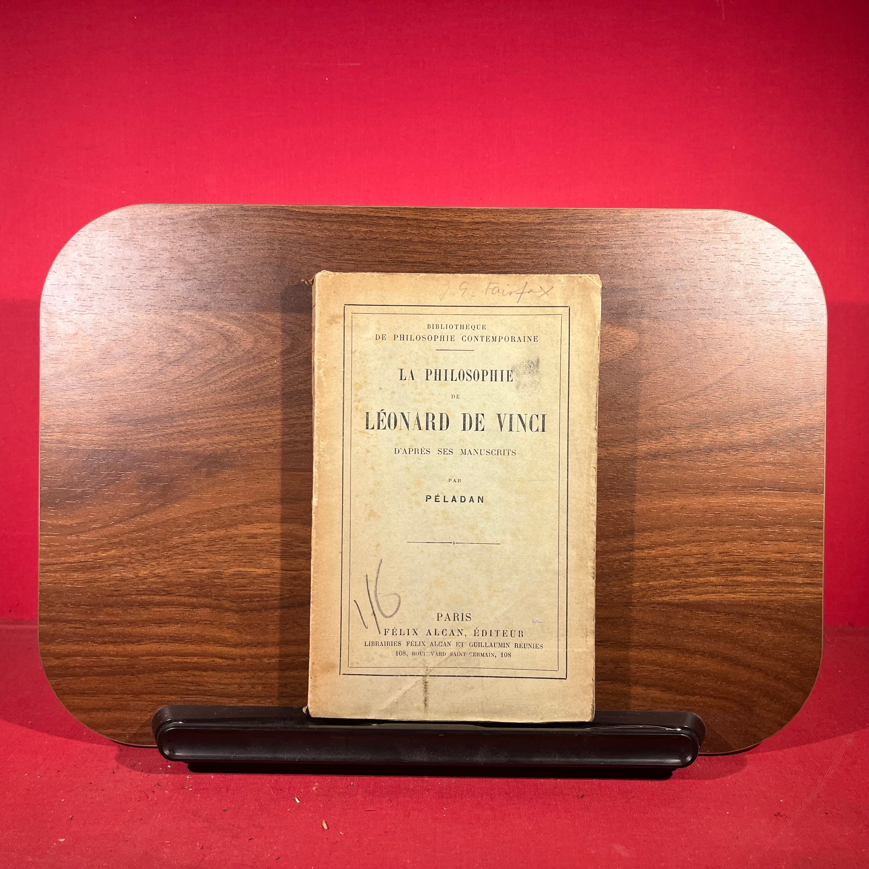La Philosophie de Leonard de Vinci D'Apres ses Manuscrits
