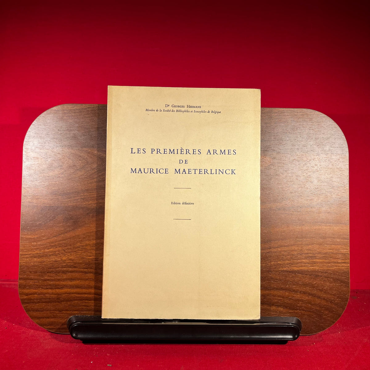 Les Premiéres Armes de Maurice Maeterlinck