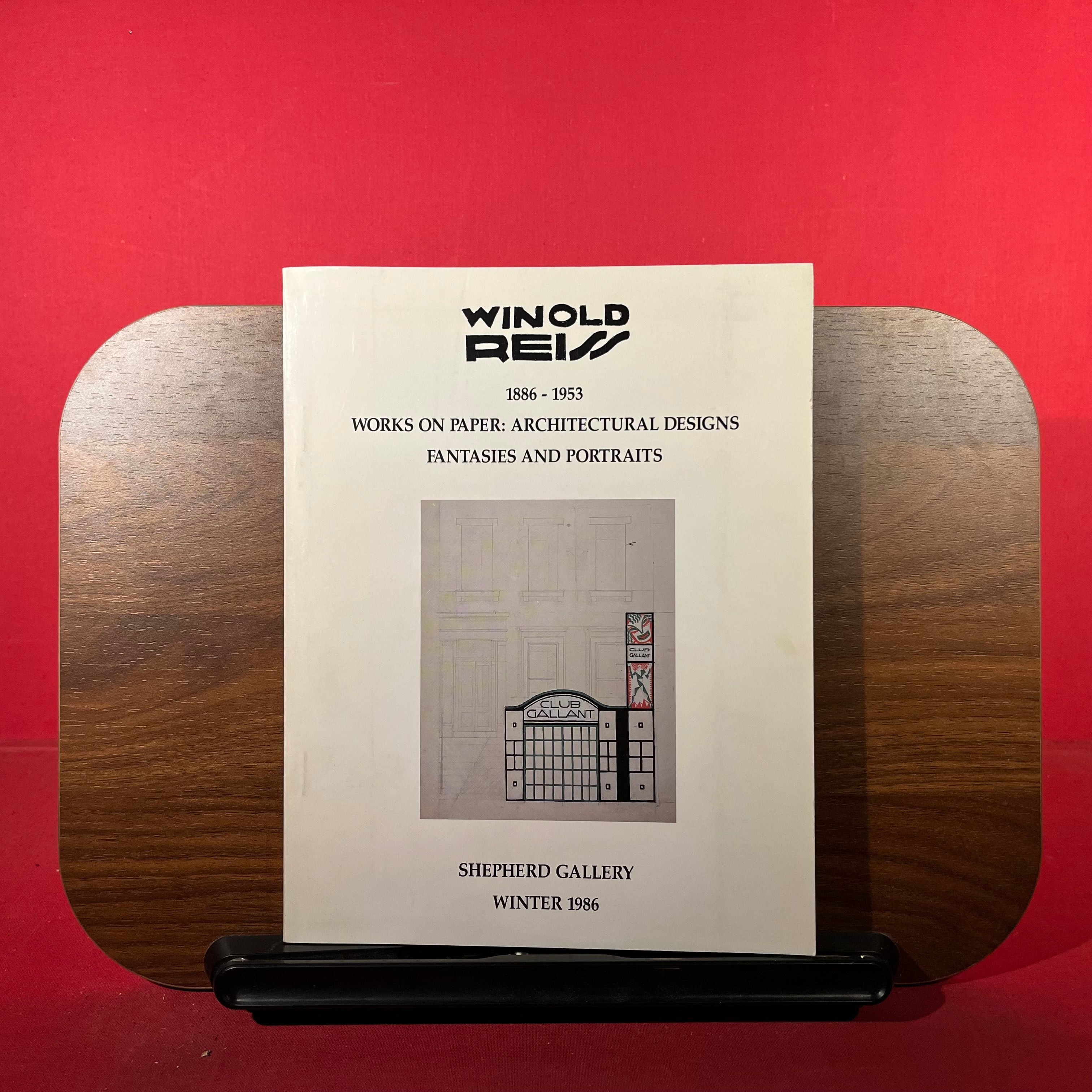 Winold Reiss 1886-1953 : Centennial Exhibition, exh. cat. Shapherd Gallery, USA, 1986-1987
