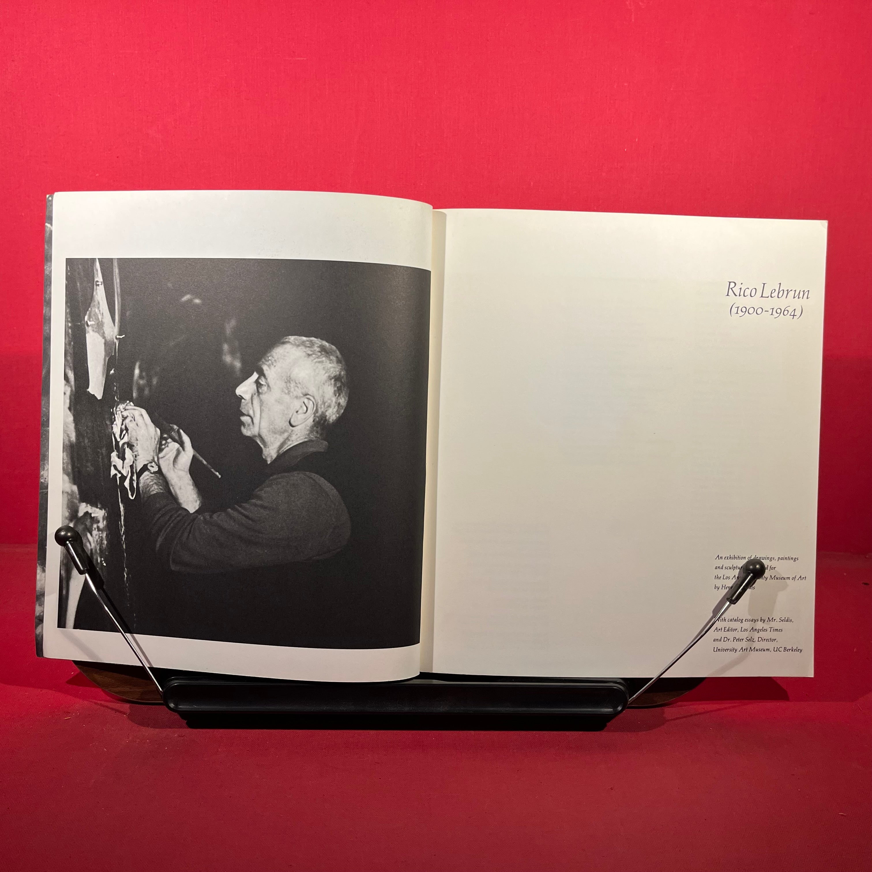 Rico Lebrun, exh. cat. Los Angeles County Museum of Art, USA, etc, 1967