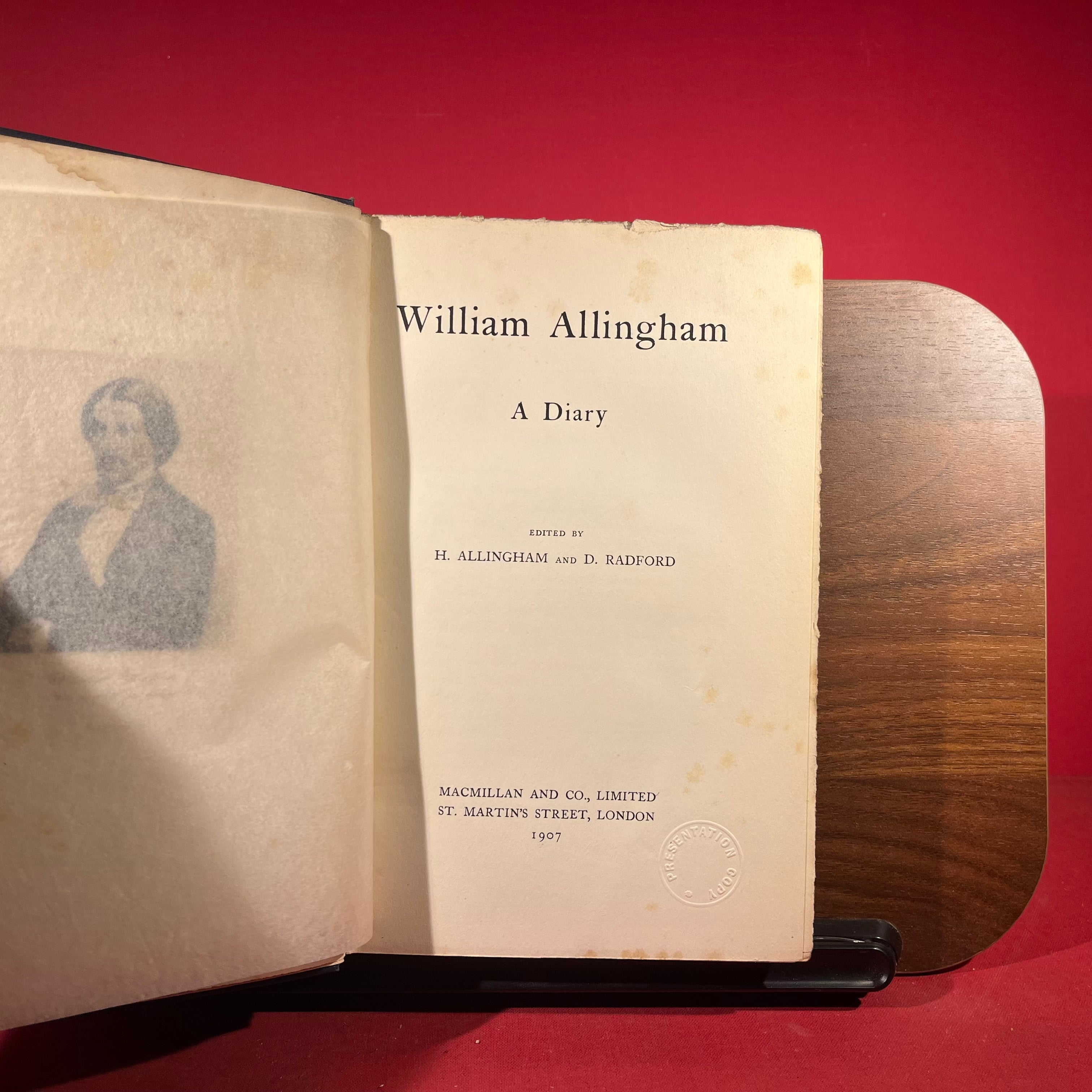 William Allingham: A Diary