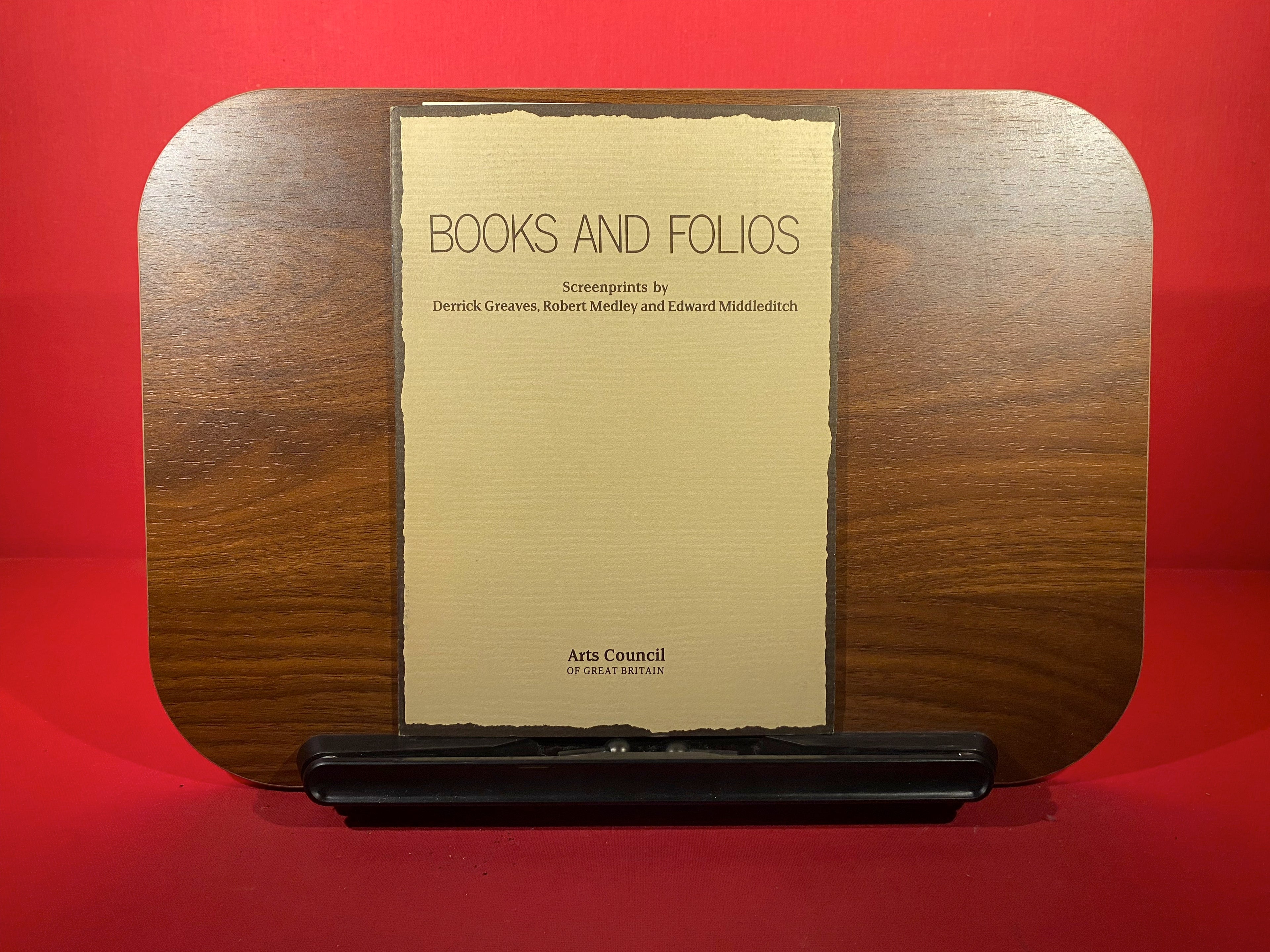 Books and folios: Screenprints