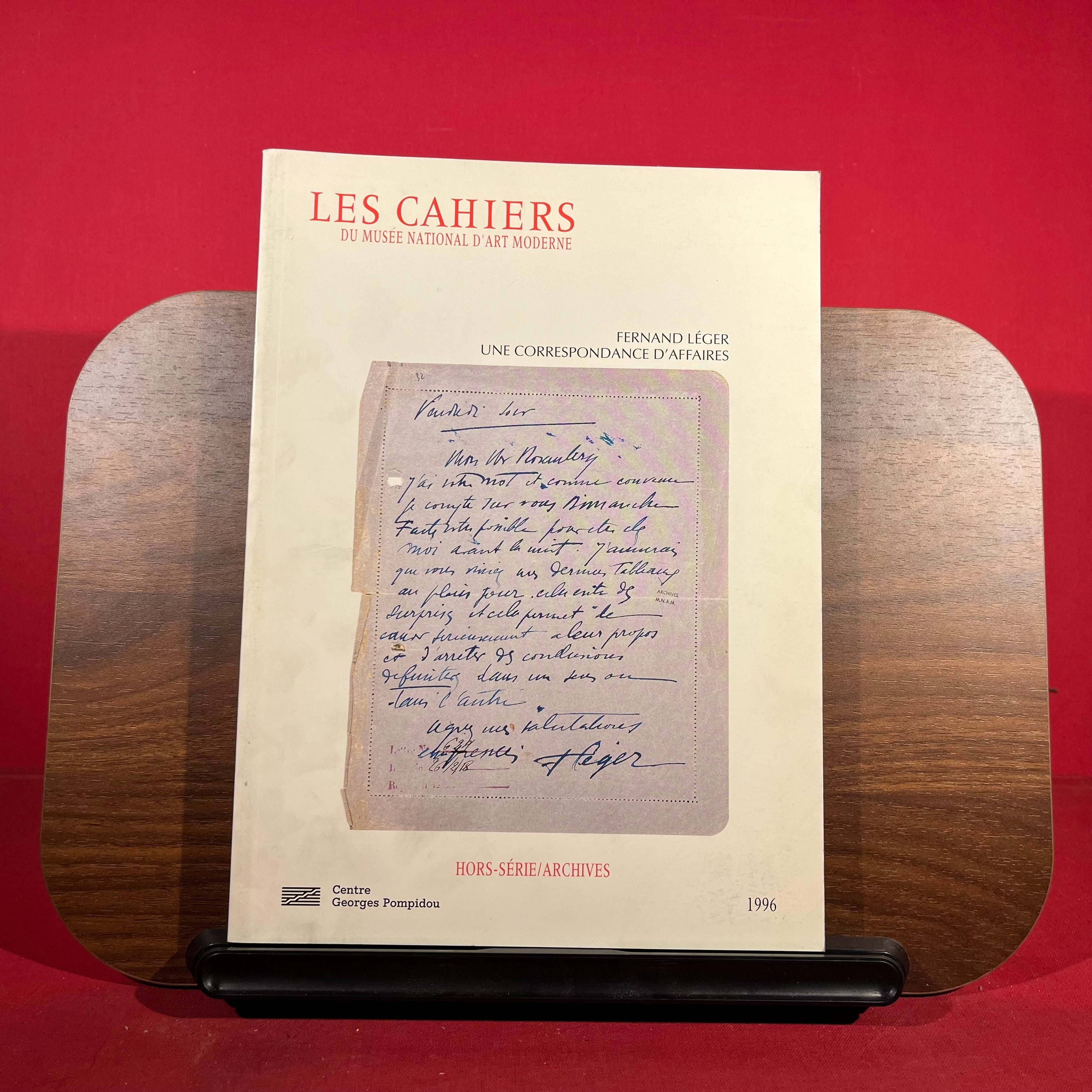 Fernand Leger: Une Correspondances D'Affairs, 1917-1937