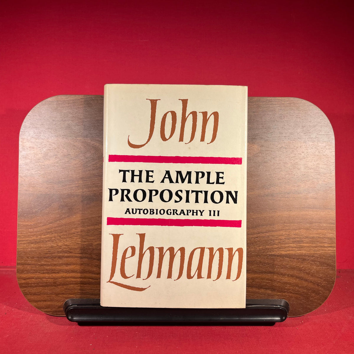 The Ample Proposition Autobiography III