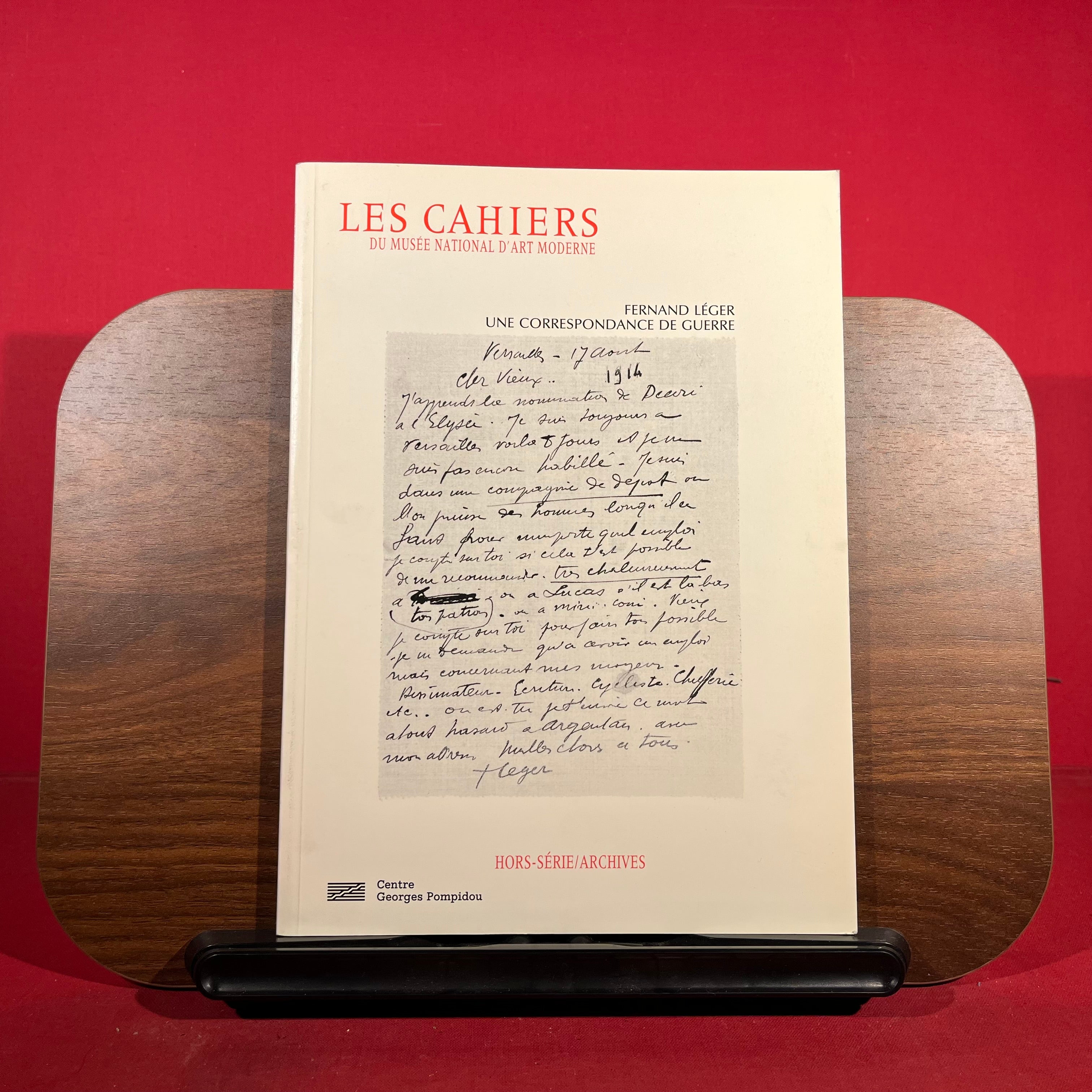 Fernand Leger: Une Correspondance de Guerre (Cahiers Hors S.: Archives)