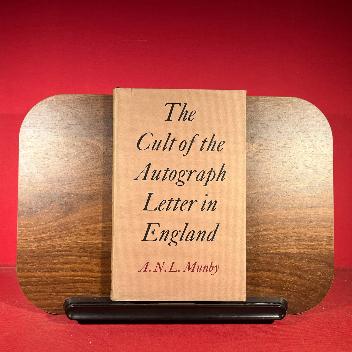 The Cult of the Autograph Letter in England