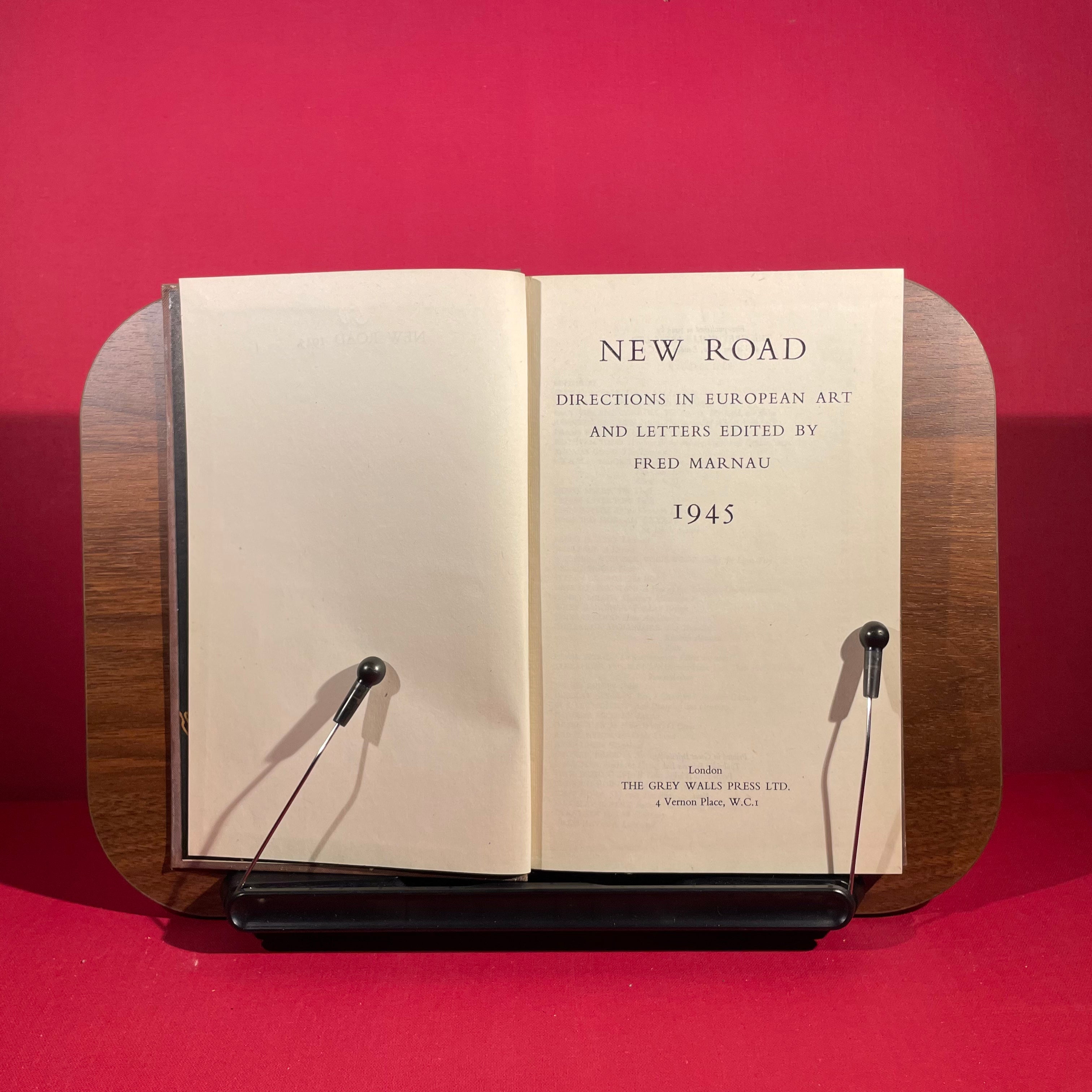 New Road : Directions In European Art And Letters Edited By Fred Marnau
