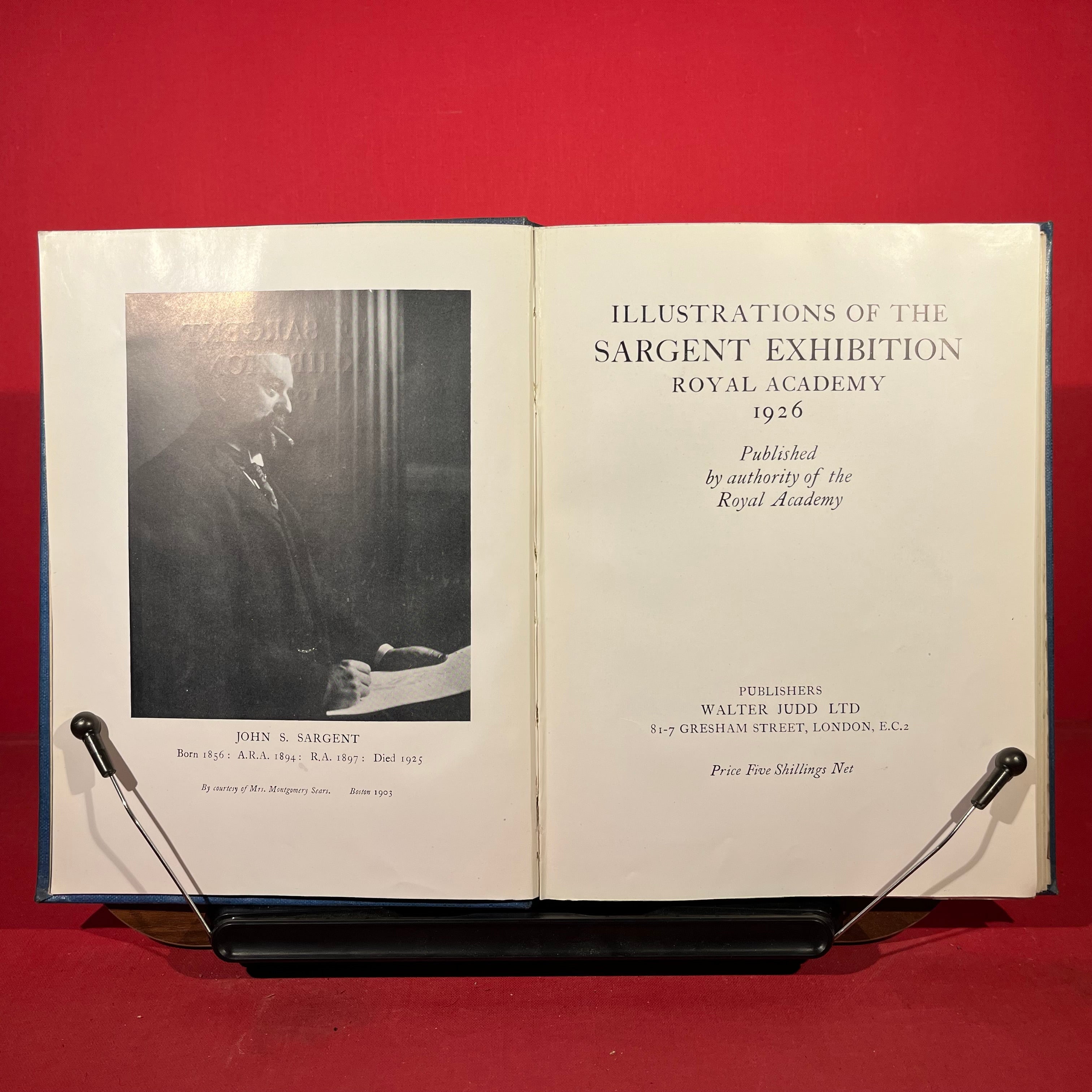Illustrations of The Sargent Exhibition, exh. cat. Royal Academy, London, England, 1926