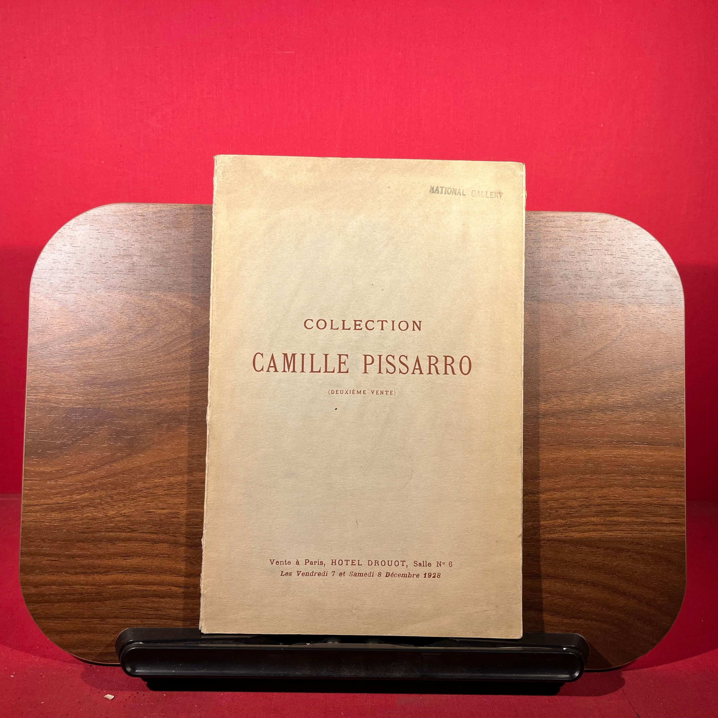 Collection: Camille Pissarro, exh. cat. Hotel Drouot, Paris, France, 1928.