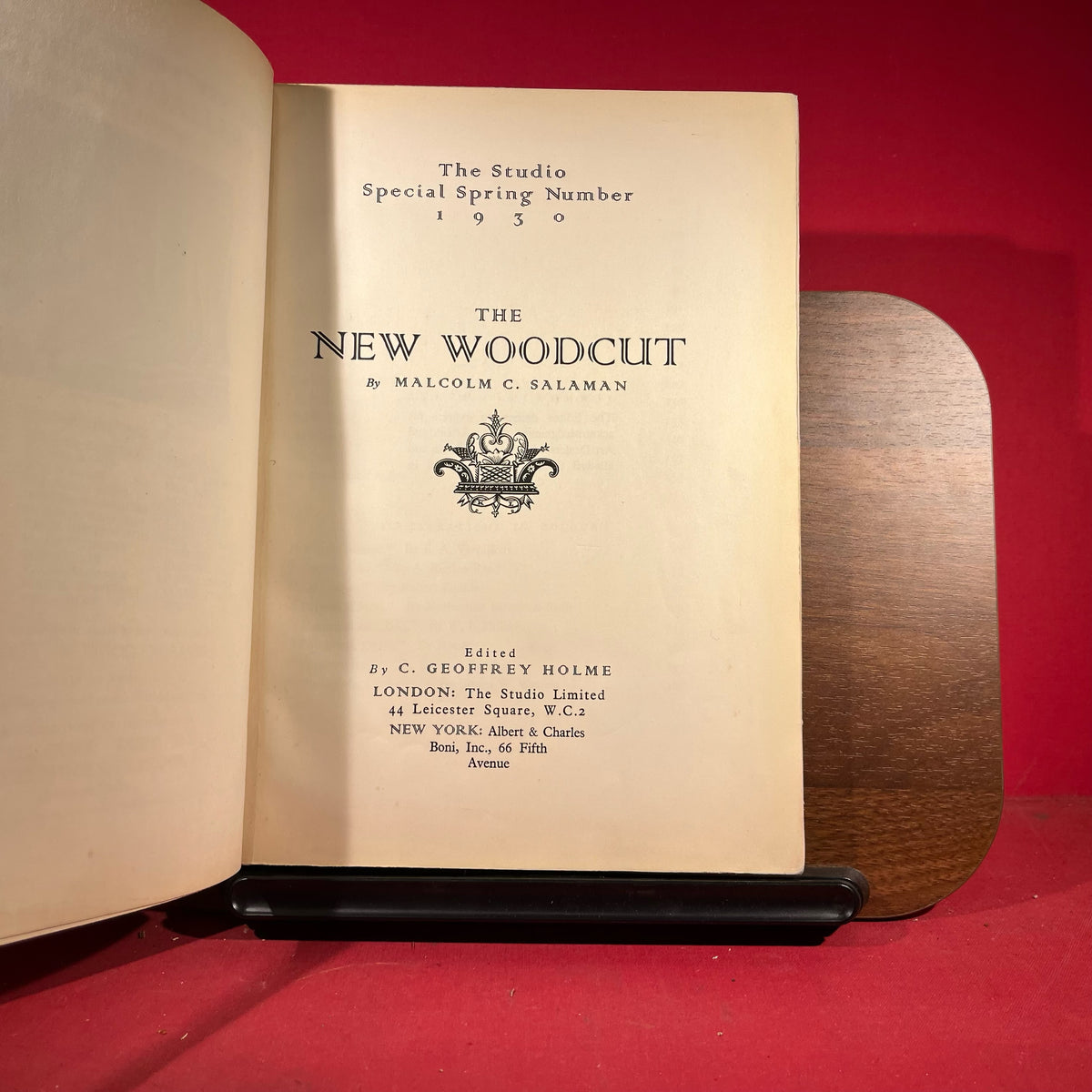 The New Woodcut : the Studio Special Spring Number 1930