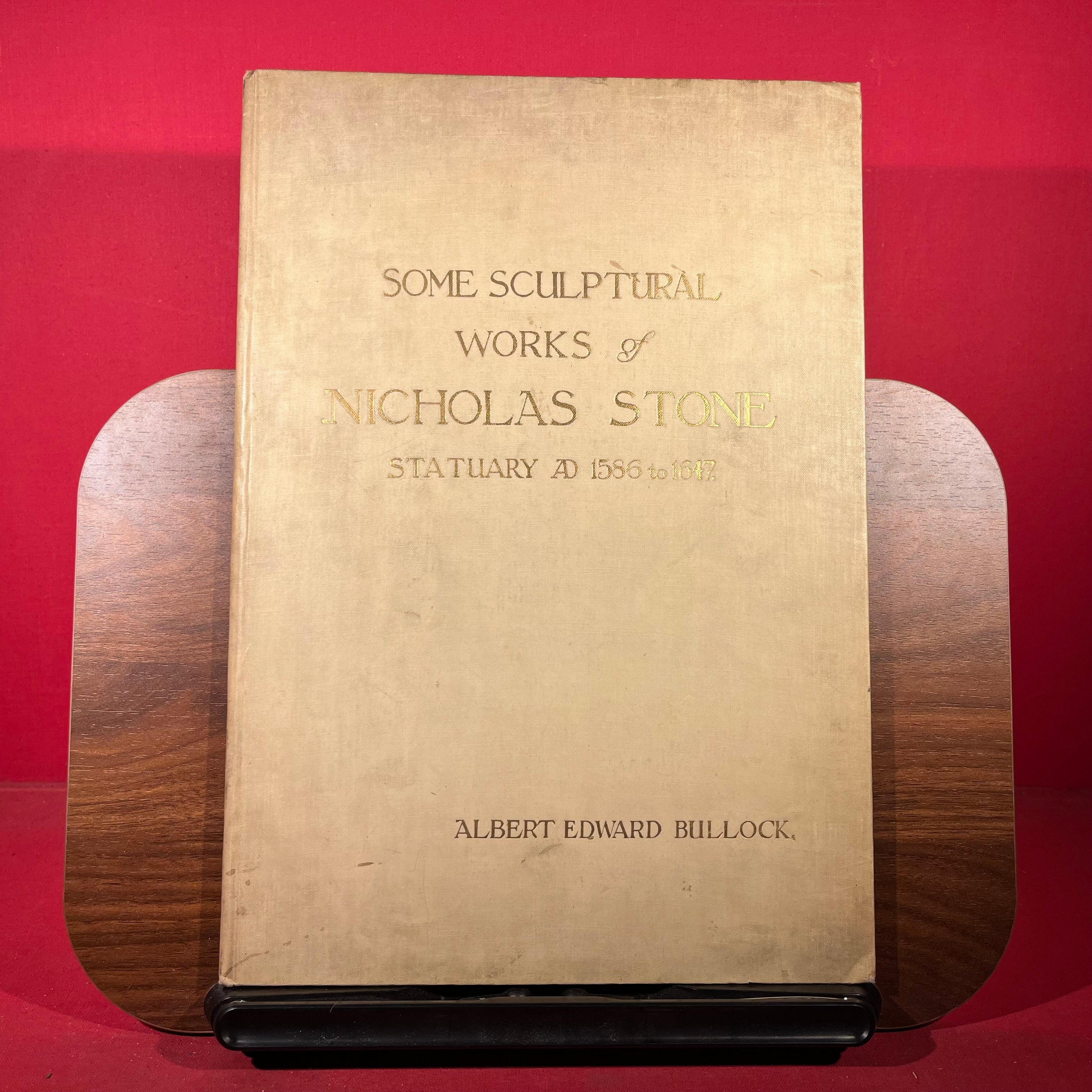 Some Sculpture Works of Nicholas Stone Statuary AD 1586-1647