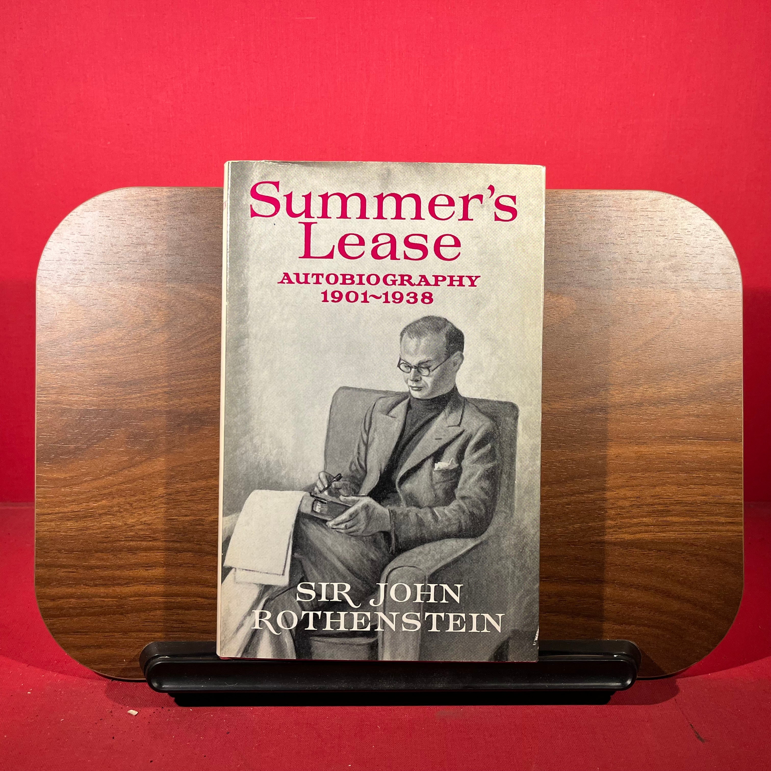 Summer’s Lease: Autobiography 1901-1938