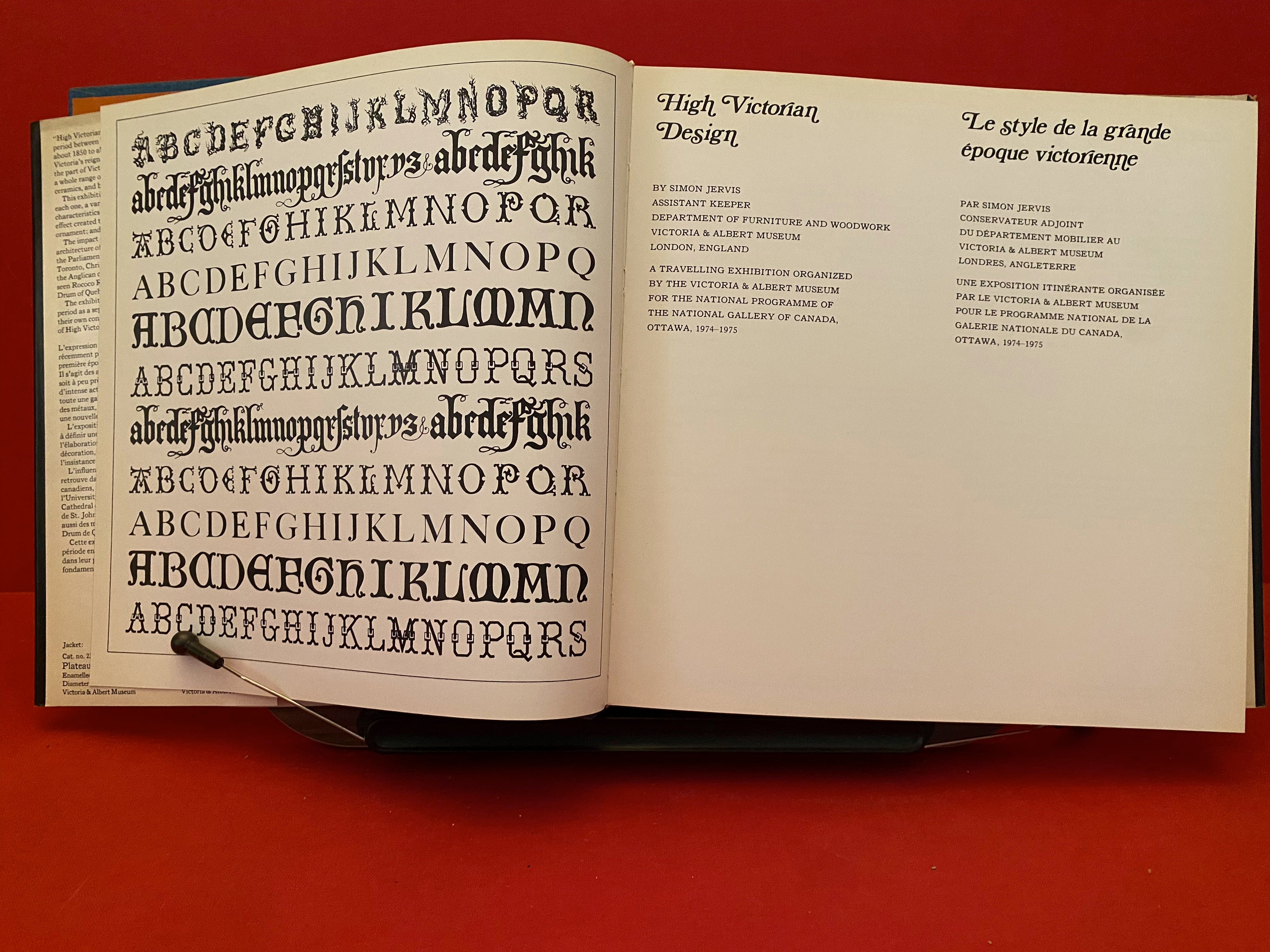 High Victorian Design: A Travelling Exhibition Organized by the Victoria and Albert Museum for the National Programme of the National Gallery of Cana (English and French Edition)