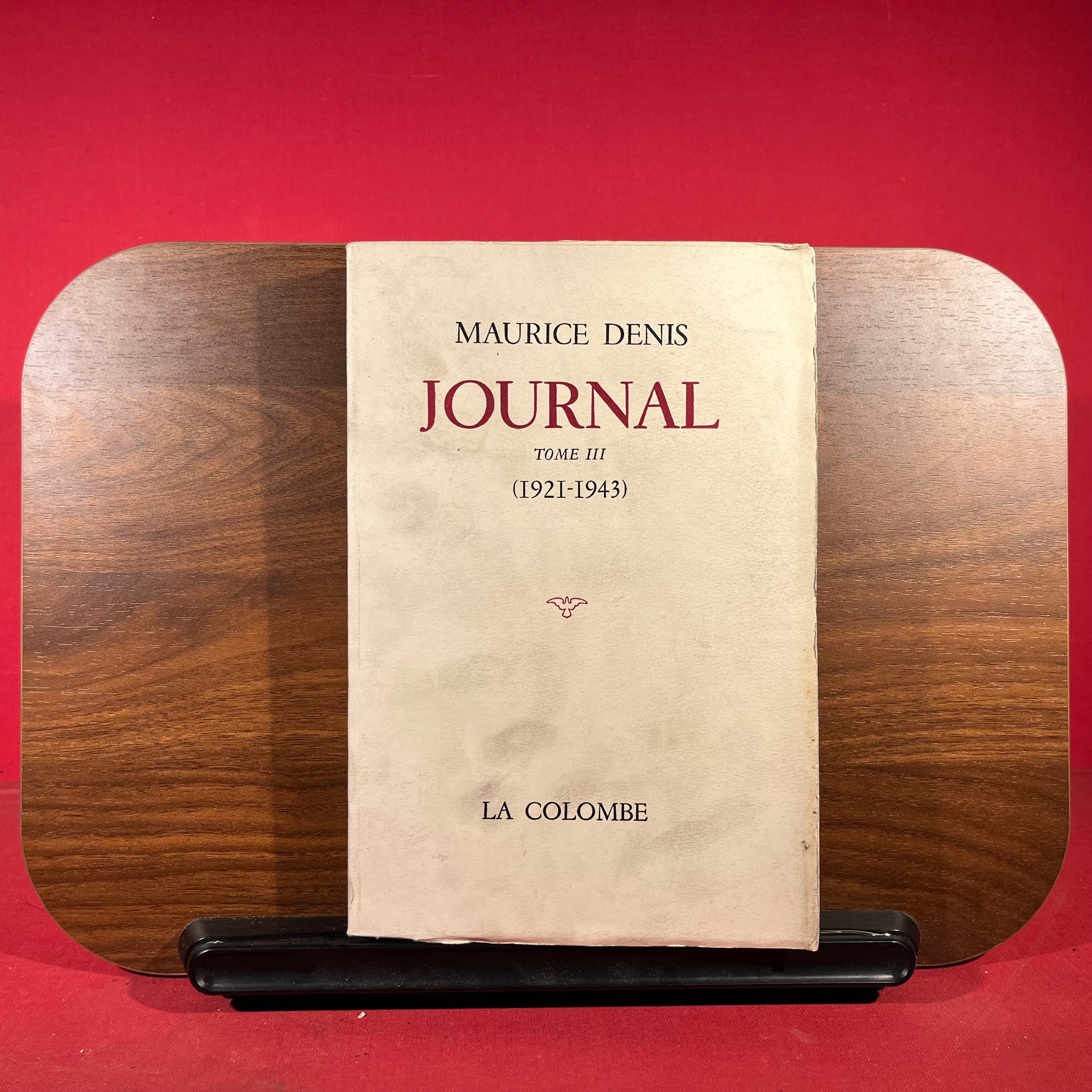Journal Tome III 1921-1943