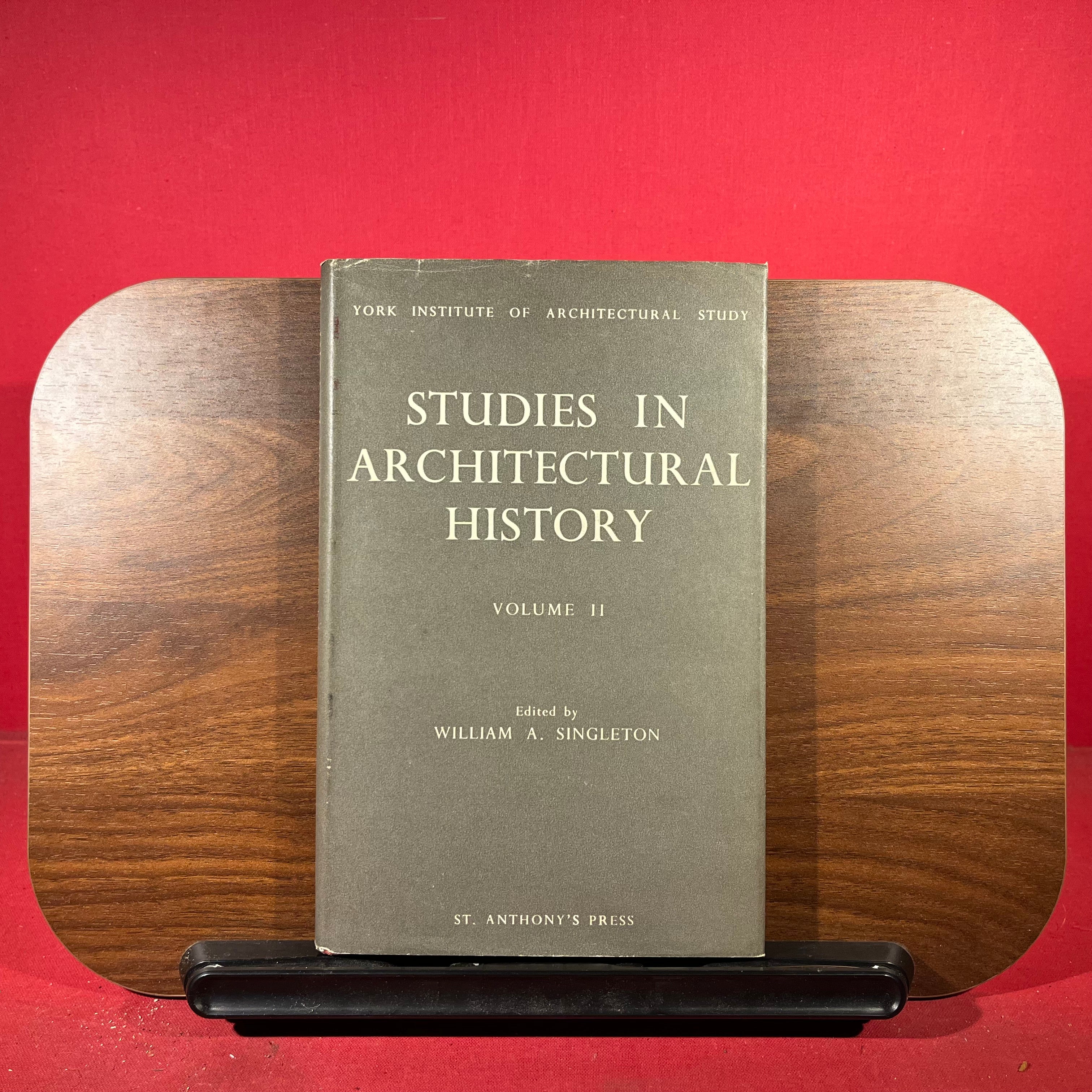 Studies in Architectural History Volume II