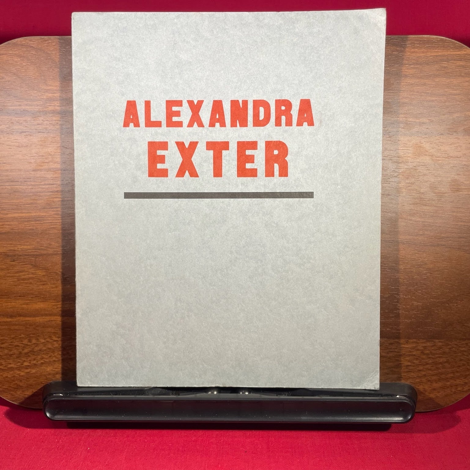 Alexandra Exter, exh. cat. Galerie Jean Chavelin, Paris, France, 1972