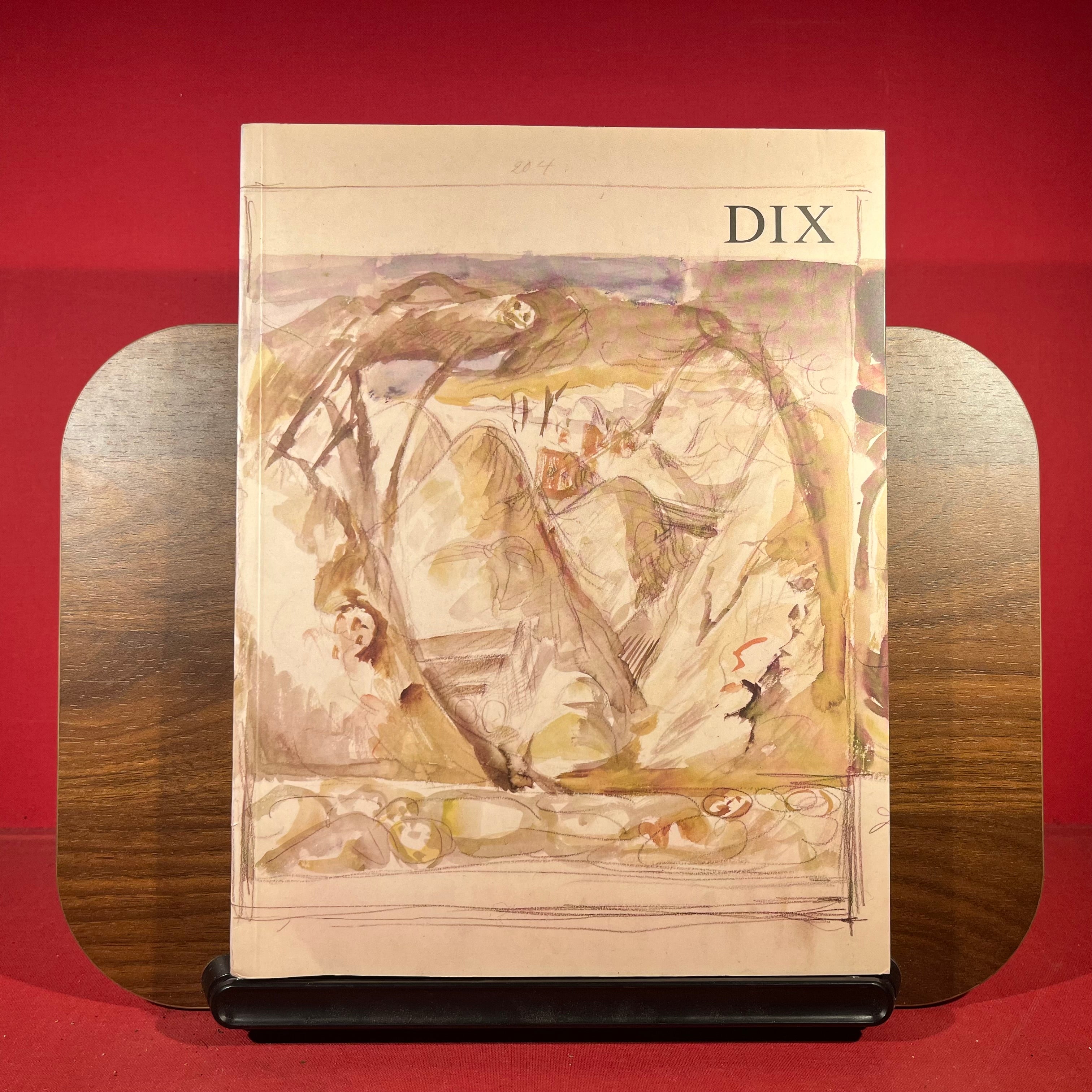 Otto Dix, exh.cat. Kupferstich-Kabinterr der Staatlichen Kunstsammlungen, Dresden, Germany, 1991.
